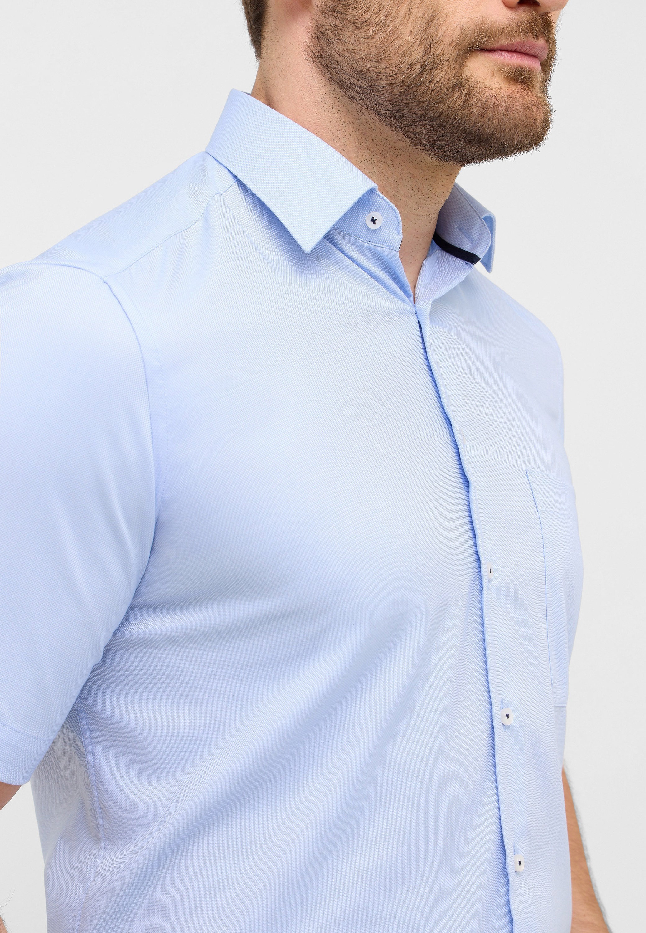 Thumbnail - Eterna Kurzarmhemd "COMFORT FIT", NON IRON (bügelfrei)