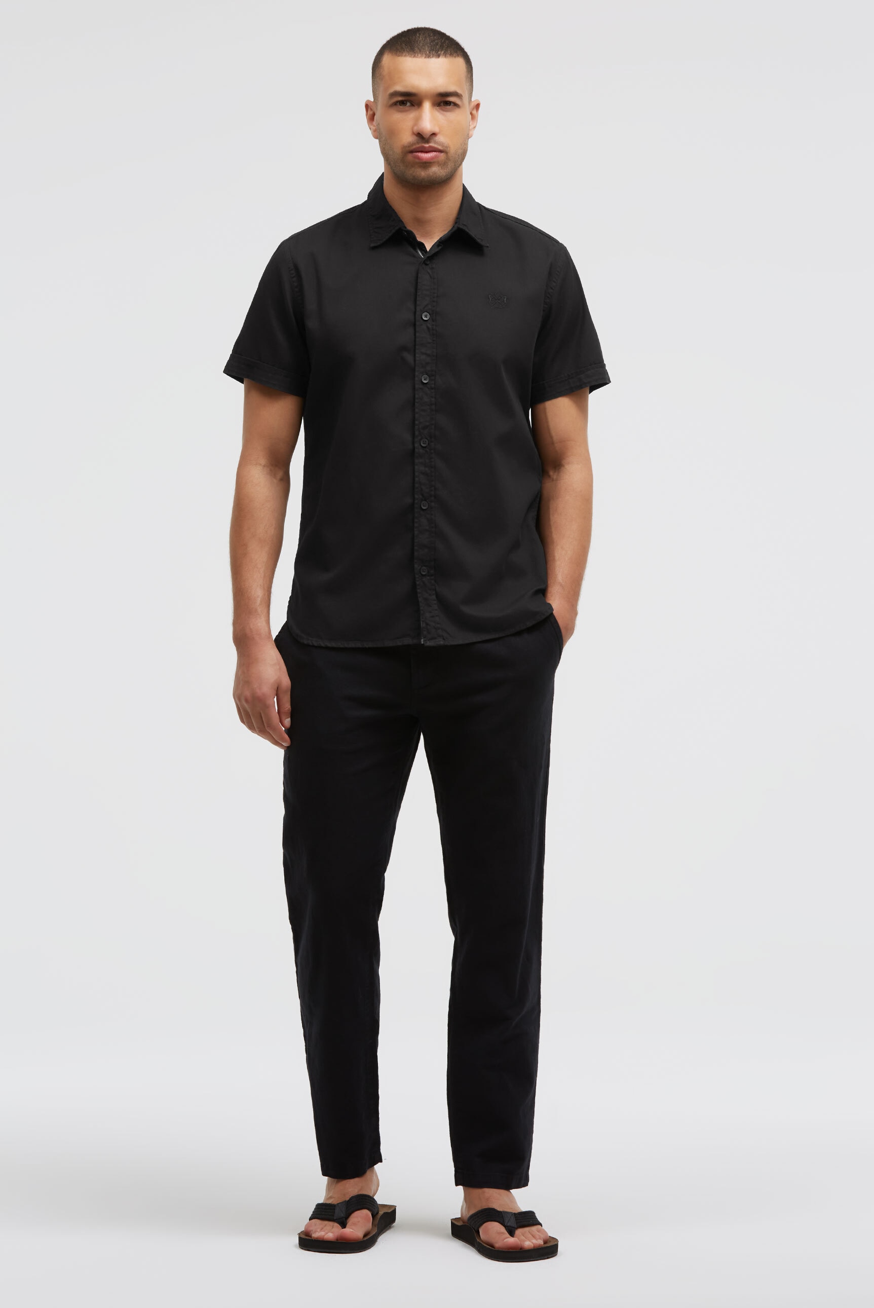 CMPD Kurzarmhemd aus Baumwolle