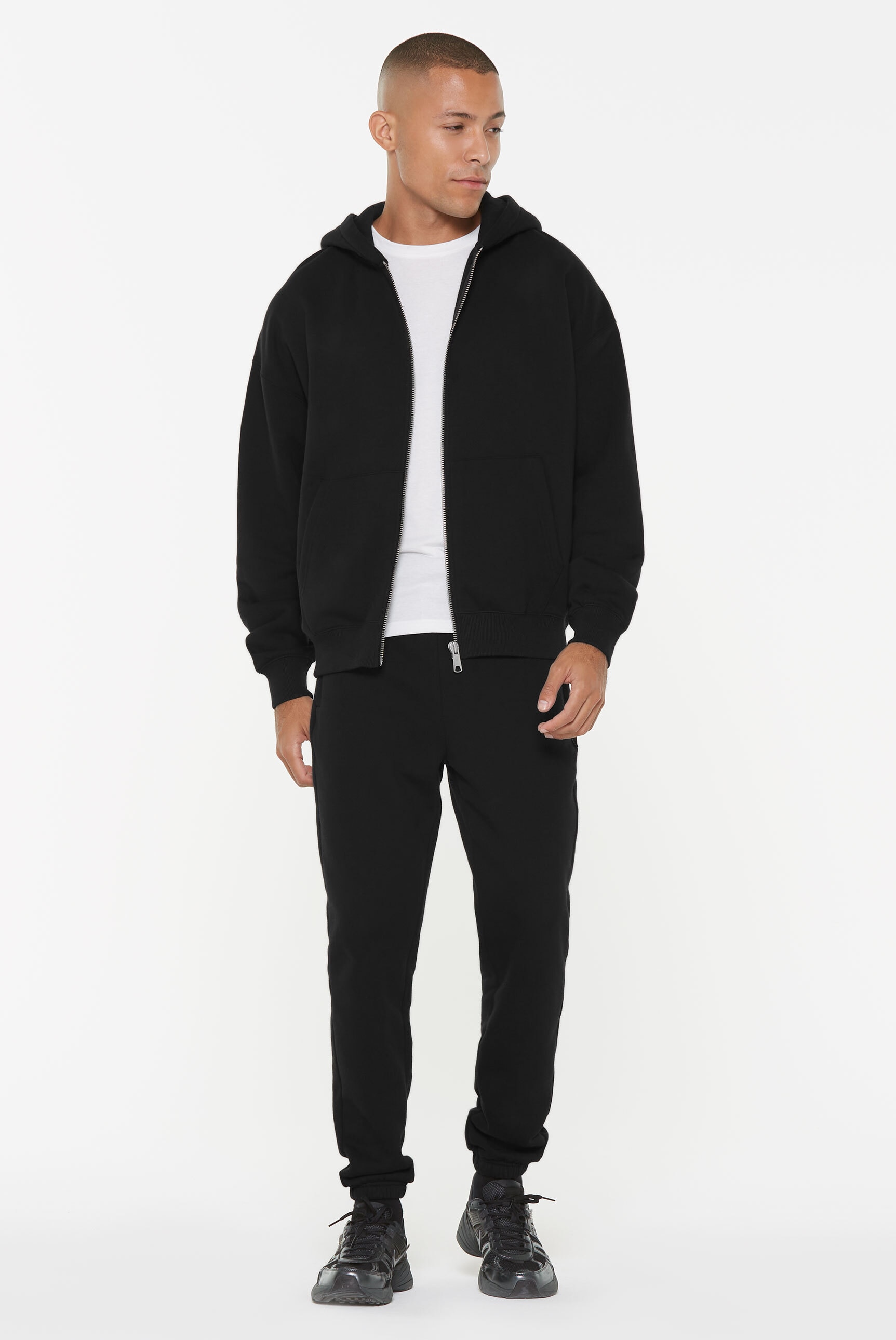 Harlem Soul Kapuzensweatjacke, mit Baumwolle