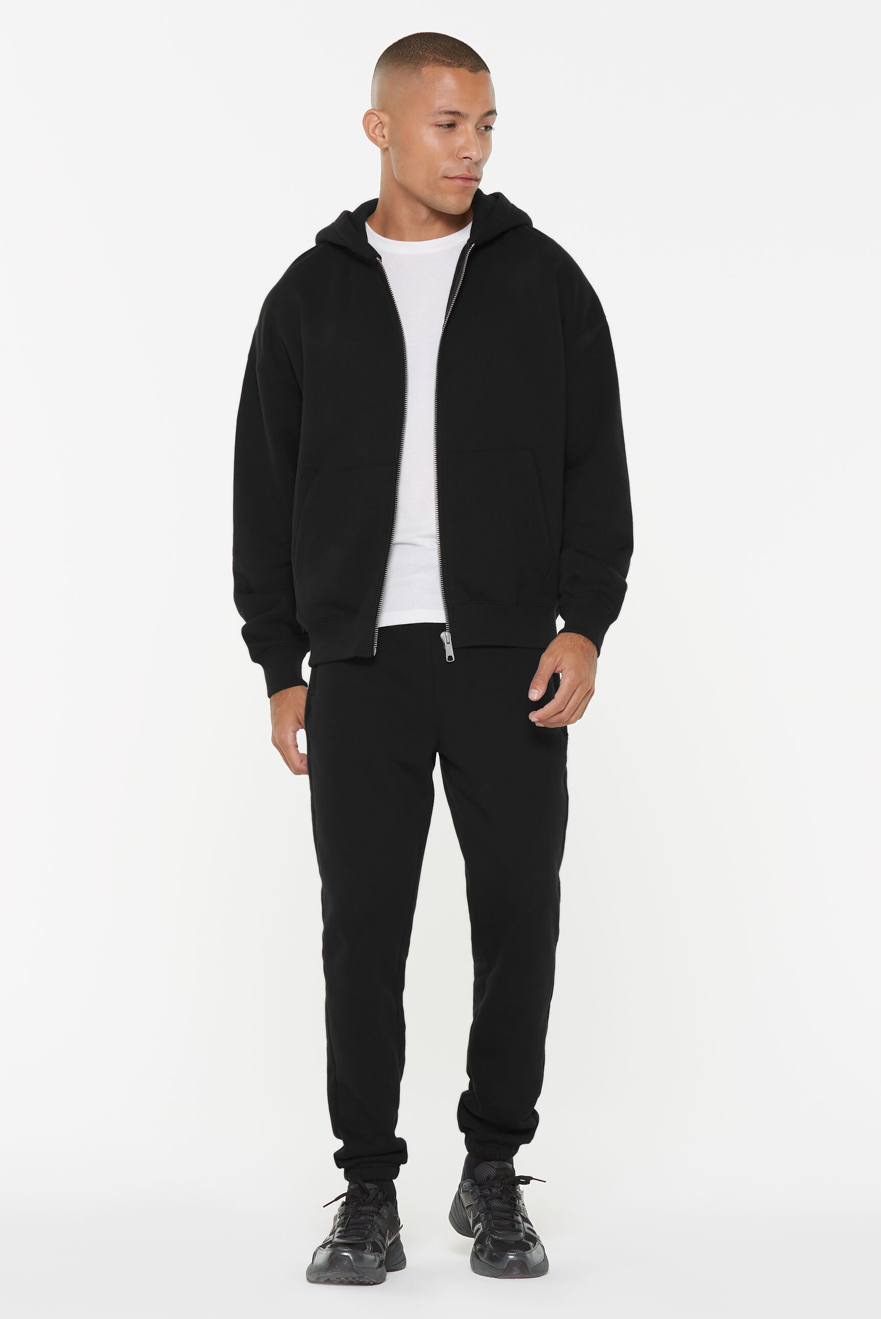 Thumbnail - Harlem Soul Kapuzensweatjacke mit Baumwolle