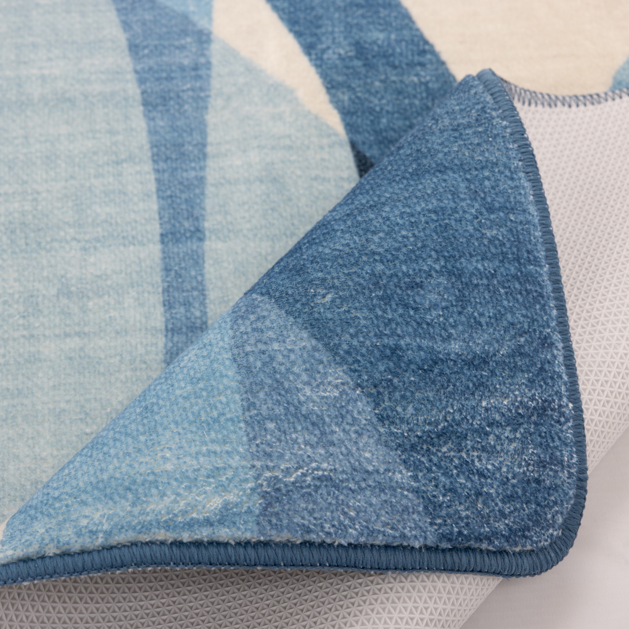 Gino Falcone Badematte »Aquata GF-170, Badvorleger, Badezimmer Teppich« Höhe 7 mm rutschhemmend beschichtet fußbodenheizungsgeeignet Badteppich, bedruckt, modernes Design, rechteckig