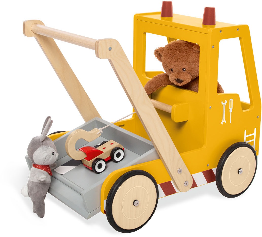 »Pannendienst Lauflernwagen Pinolino® Fred«, | BAUR Holz aus