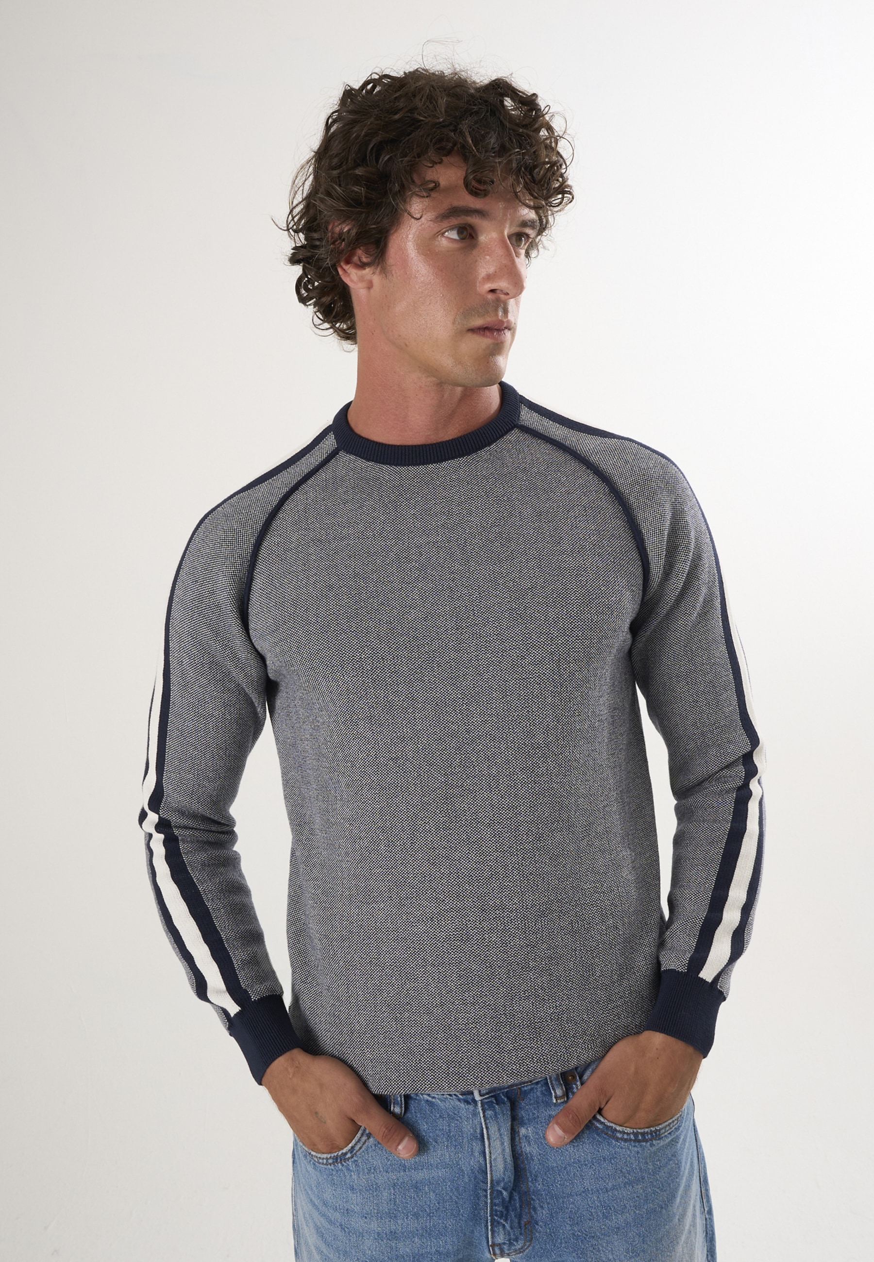 Felix Hardy Rundhalspullover "Basic-Pullover mit Rundhalsausschnitt" günstig online kaufen