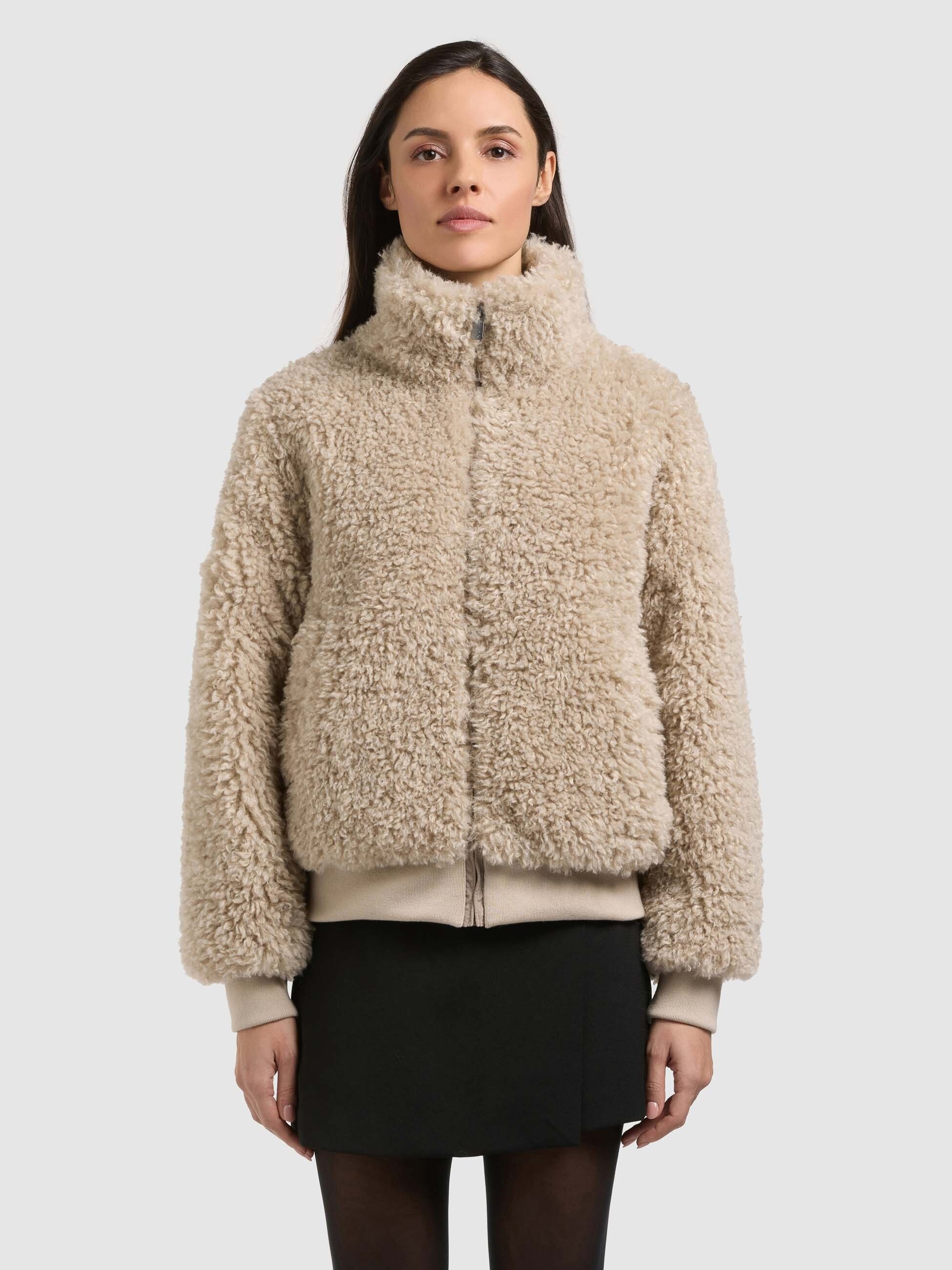 khujo Winterjacke »BLESSING« ohne Kapuze