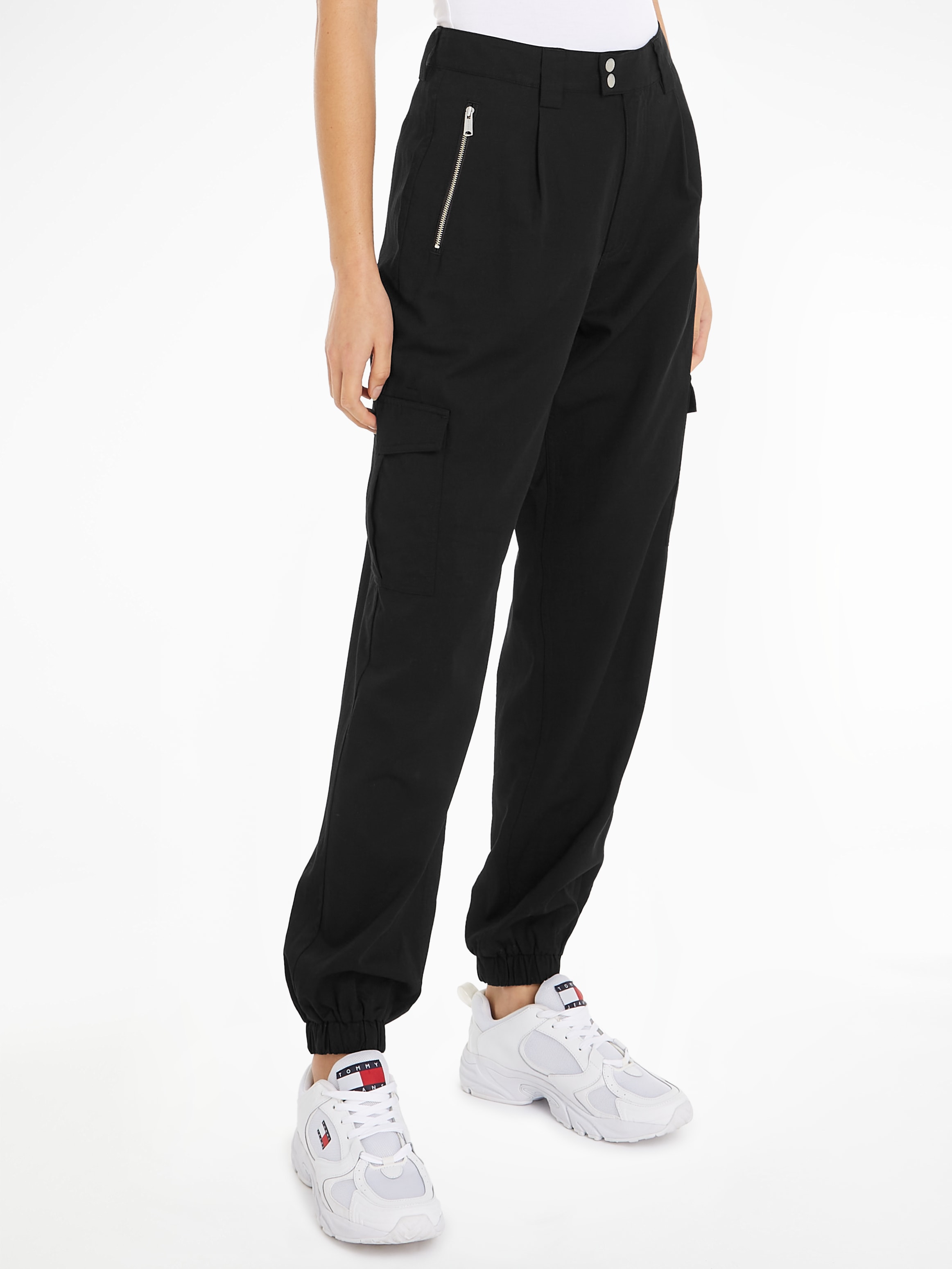 Tommy Jeans Cargohose "TJW STRETCH MR CARGO PANT", im modischem Cargo-Form