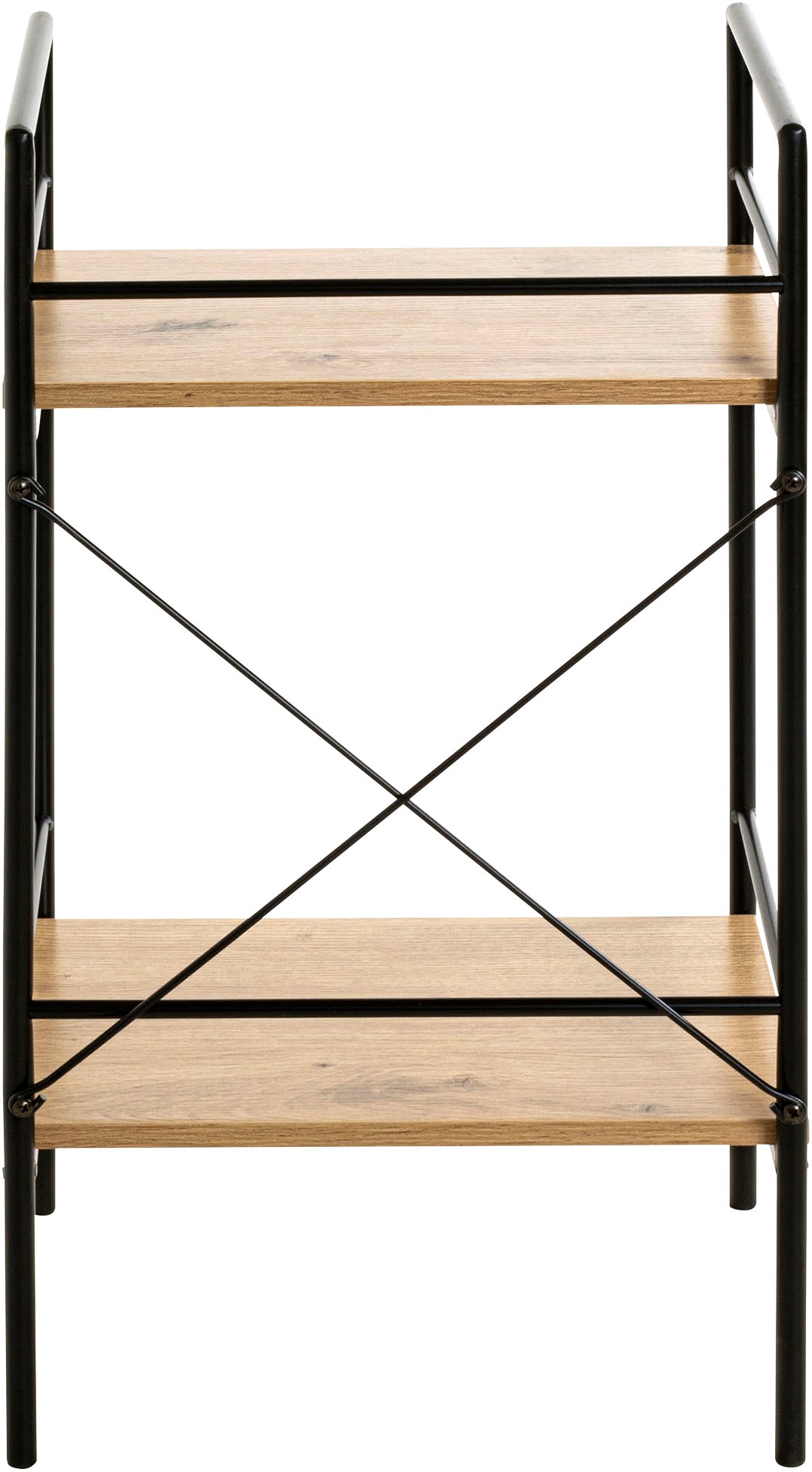 HAKU Beistelltisch »Sofatisch, Wohnzimmertisch« 1 Stk. tlg. rechteckig - aus Metall Schwarz B/T/H 34/27/62 cm