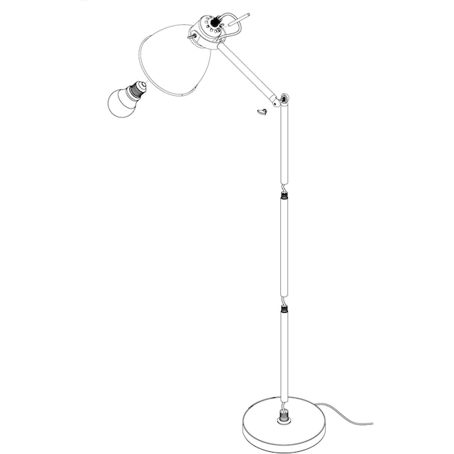 EGLO,Stehlampe»PRIDDY«, online kaufen | BAUR