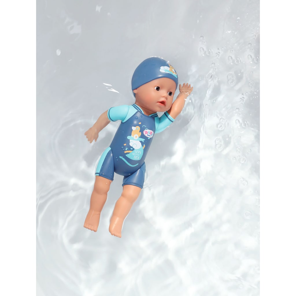 Baby Born Babypuppe »My First Swim Boy, 30 cm«, schwimmt Kraul und Schmetterling