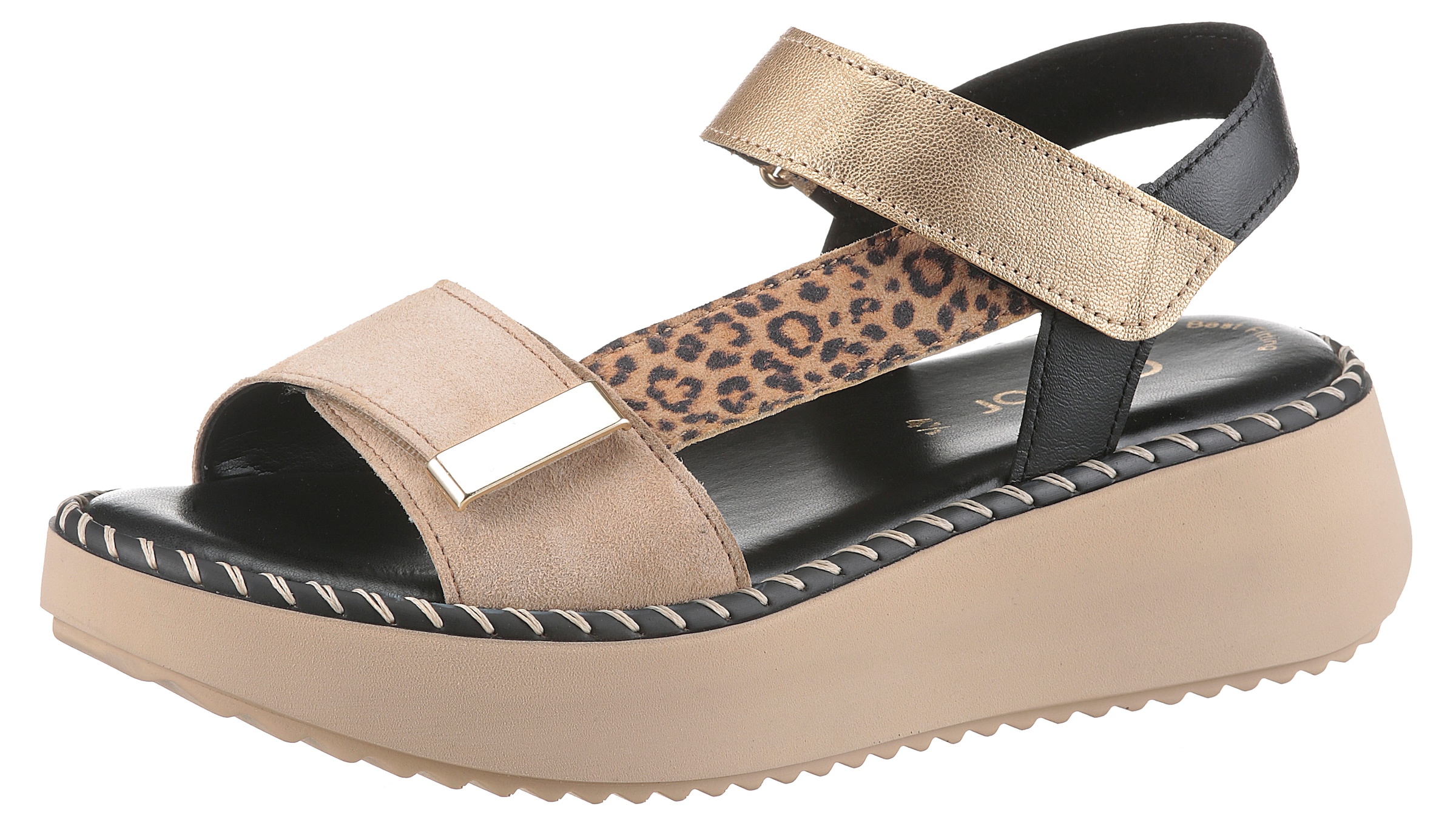 Gabor Sandalette, Plateau, Keil, Riemchensandale mit Best Fitting-Ausstattu günstig online kaufen