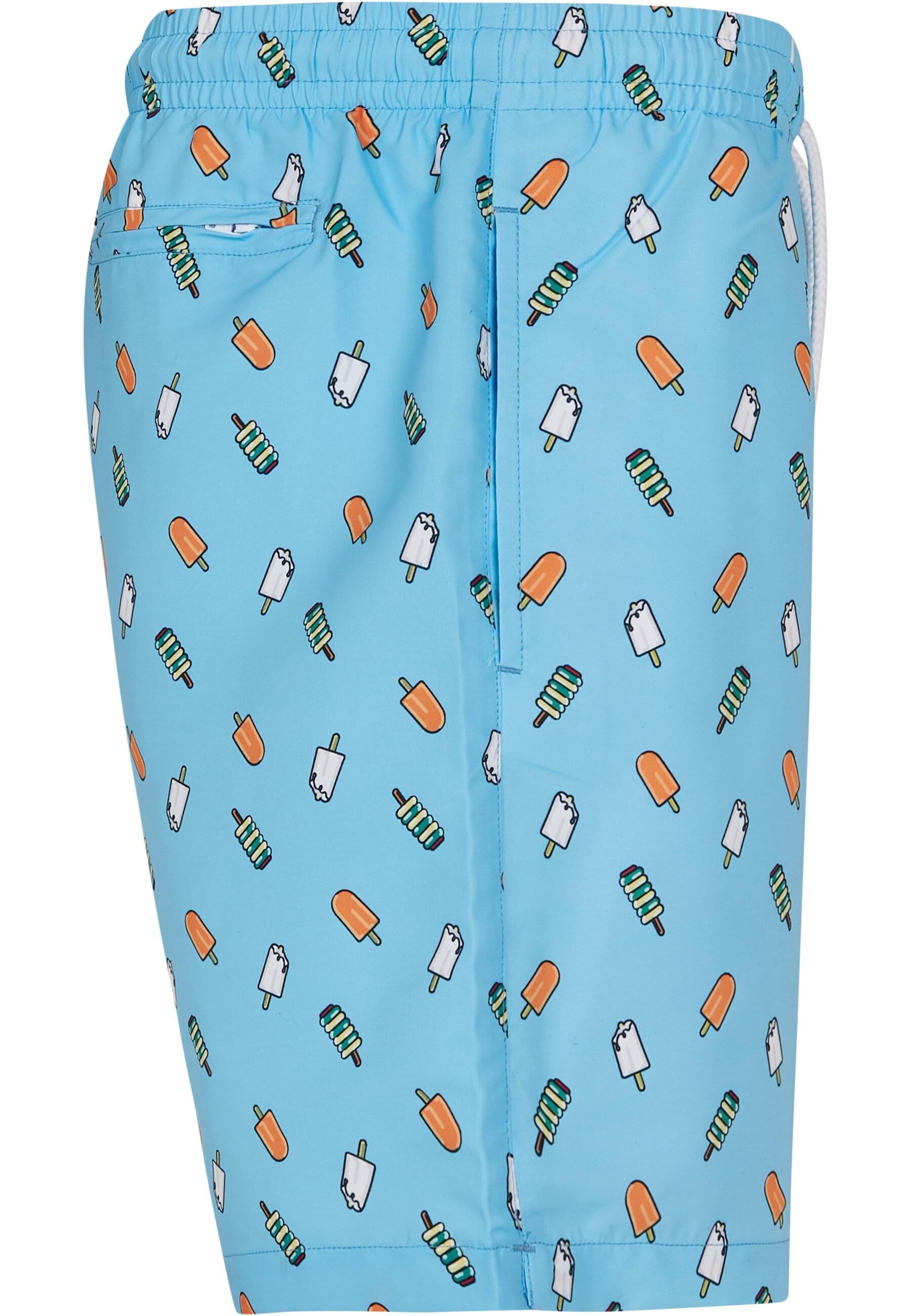URBAN CLASSICS Badeshorts »Urban Classics Herren Pattern Swim Shorts«