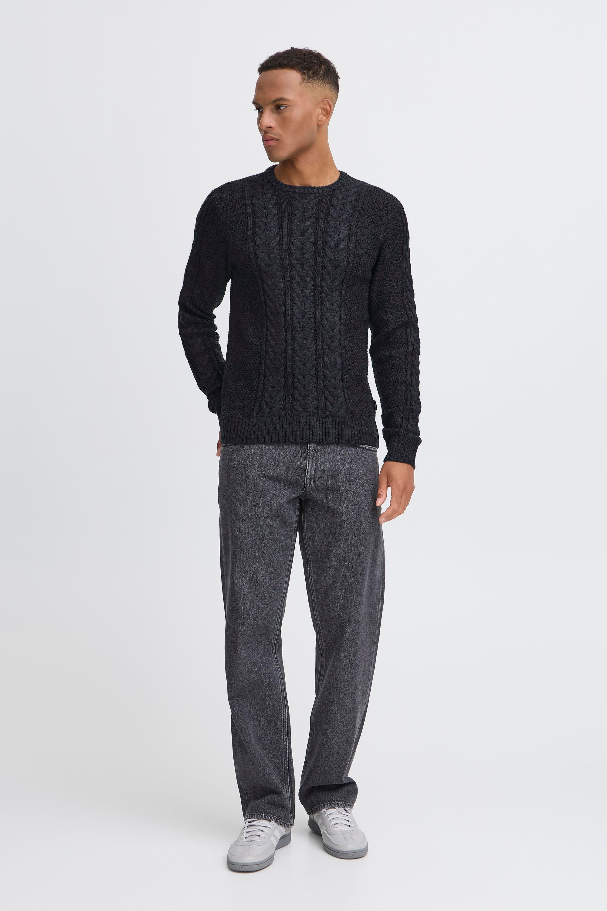 Blend Strickfleece-Pullover »Strickpullover BHBASIM«