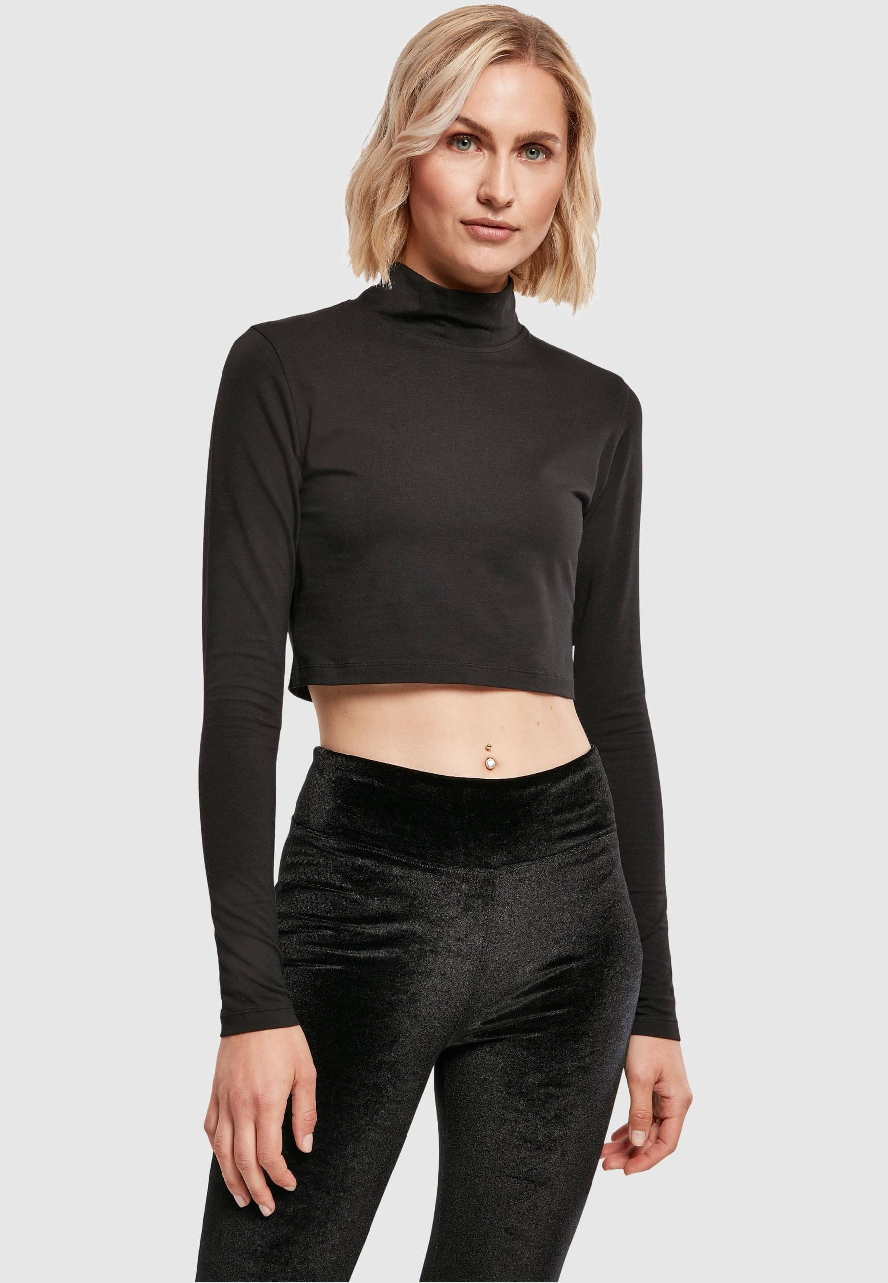 URBAN CLASSICS Langarmshirt »Urban Classics Damen«, (1 tlg.)