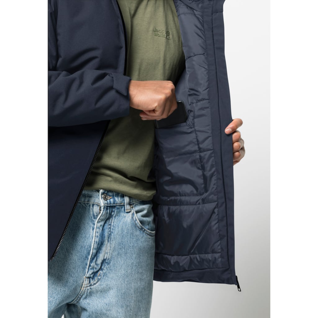 Jack Wolfskin Winterjacke »TEMPELHOF JKT M«, mit Kapuze