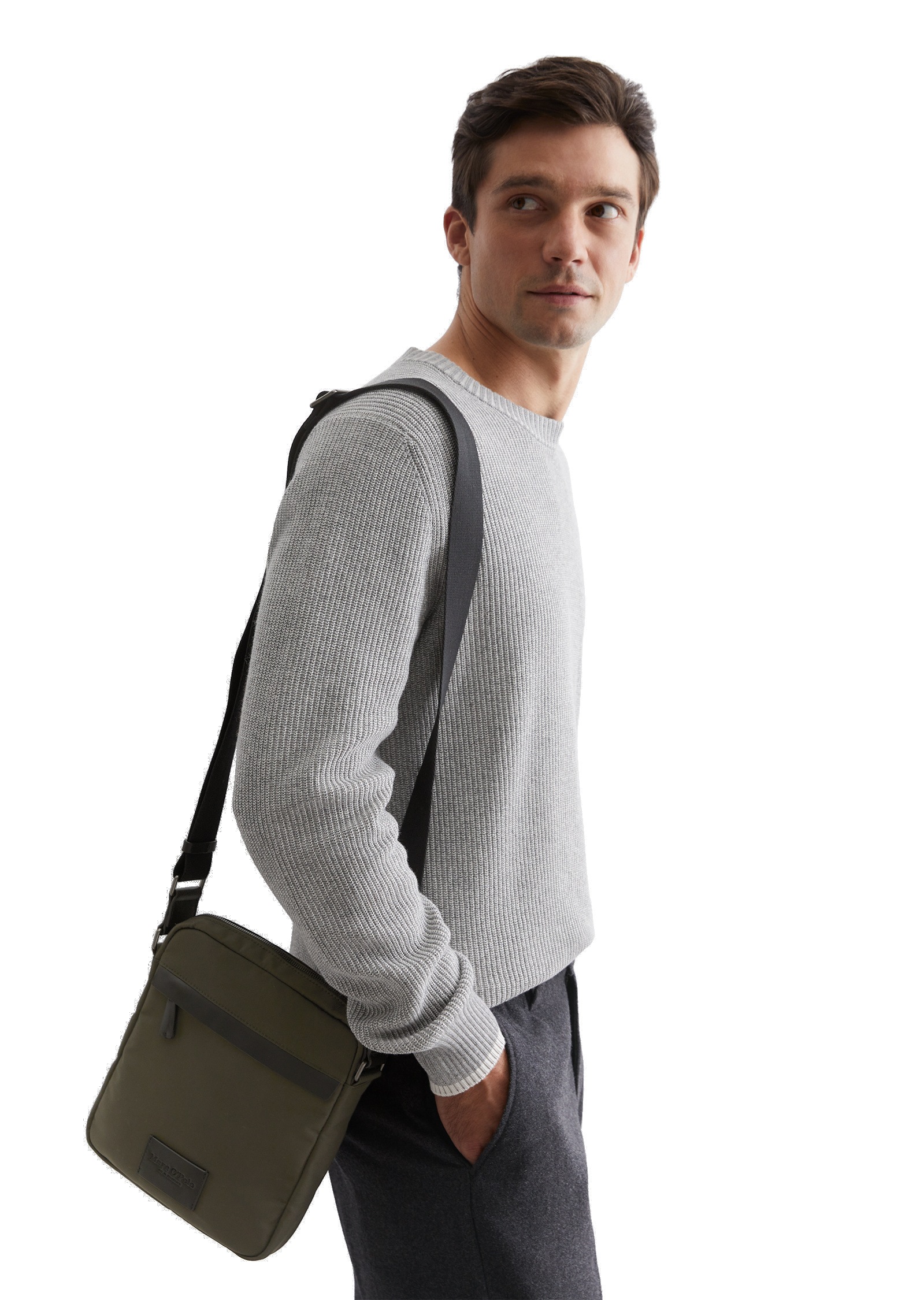 Marc O'Polo Umhängetasche »aus recyceltem Material«