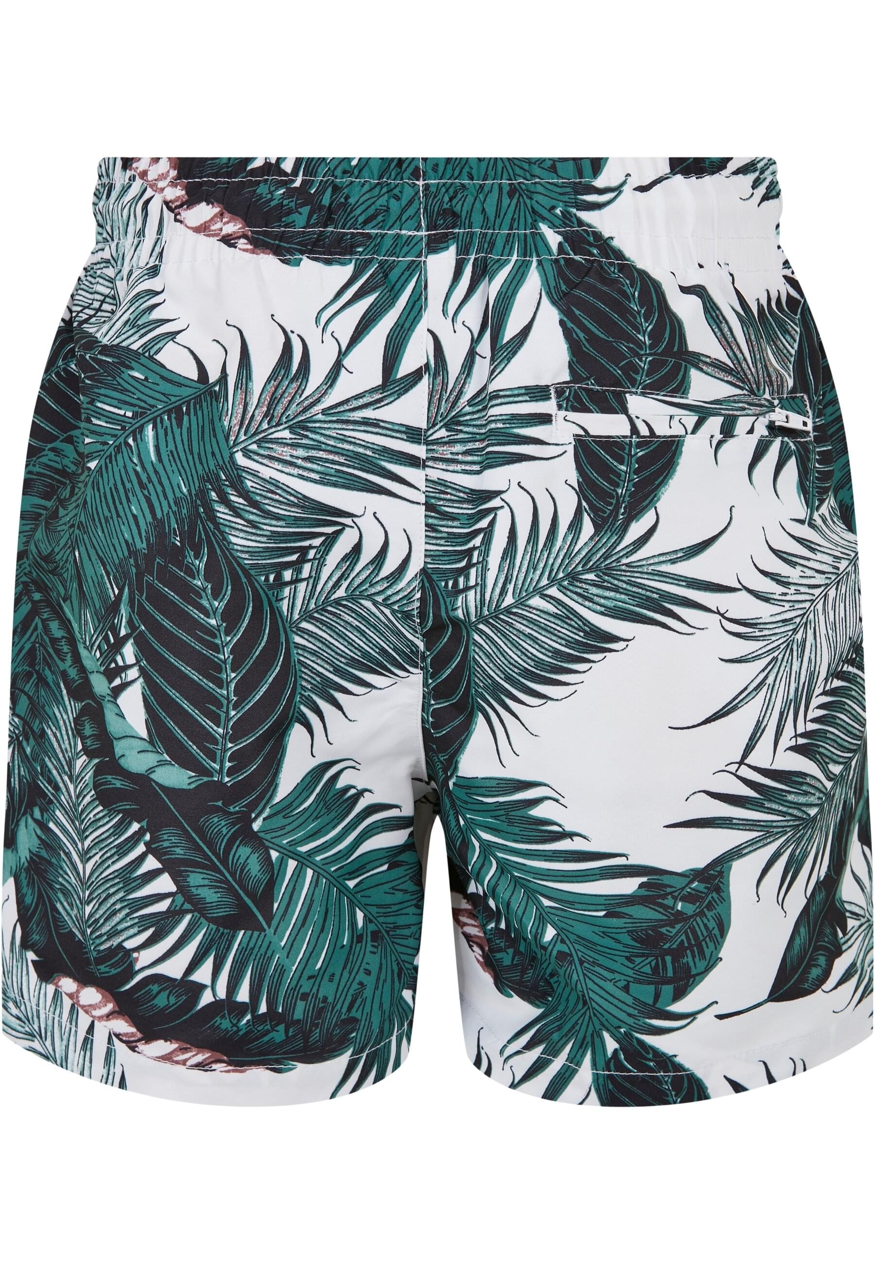 URBAN CLASSICS Badeshorts »Urban Classics Herren Boys Pattern Swim Shorts«