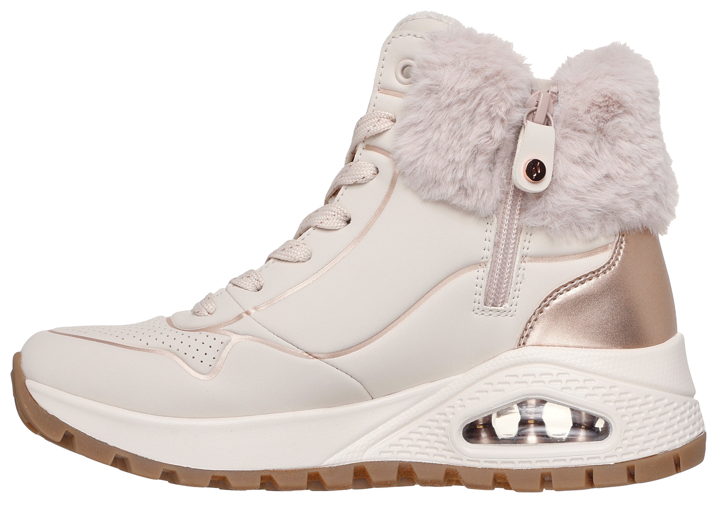 Skechers Keilsneaker »UNO RUGGED«, Sneaker, Keilsneaker, Winterboots mit hochwertiger Dämpfung