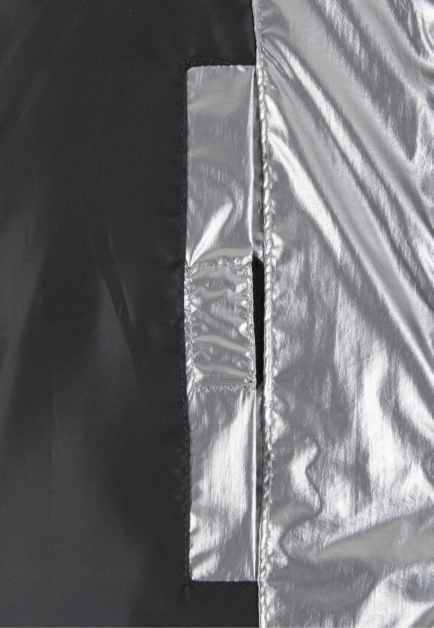 Karl Kani Winterjacke »Karl Kani KK Og Metallic Block Crop Puffer Jacket metallic«, (1 St.), ohne Kapuze