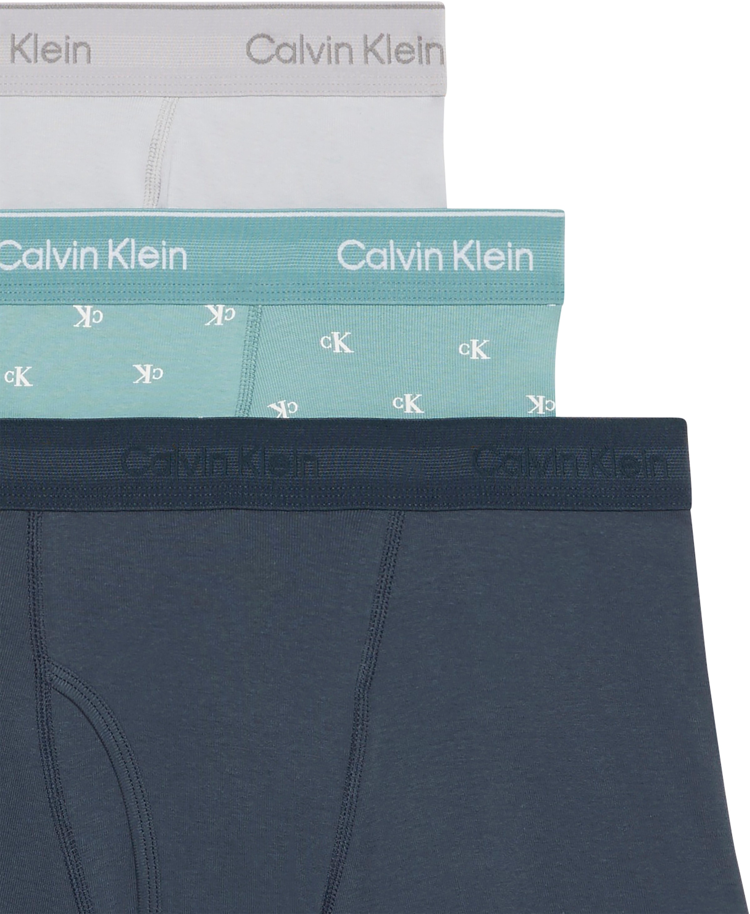 Calvin Klein Underwear Trunk »TRUNK 3PK«, (Packung, 3er-Pack), mit Logo-Elastikbund