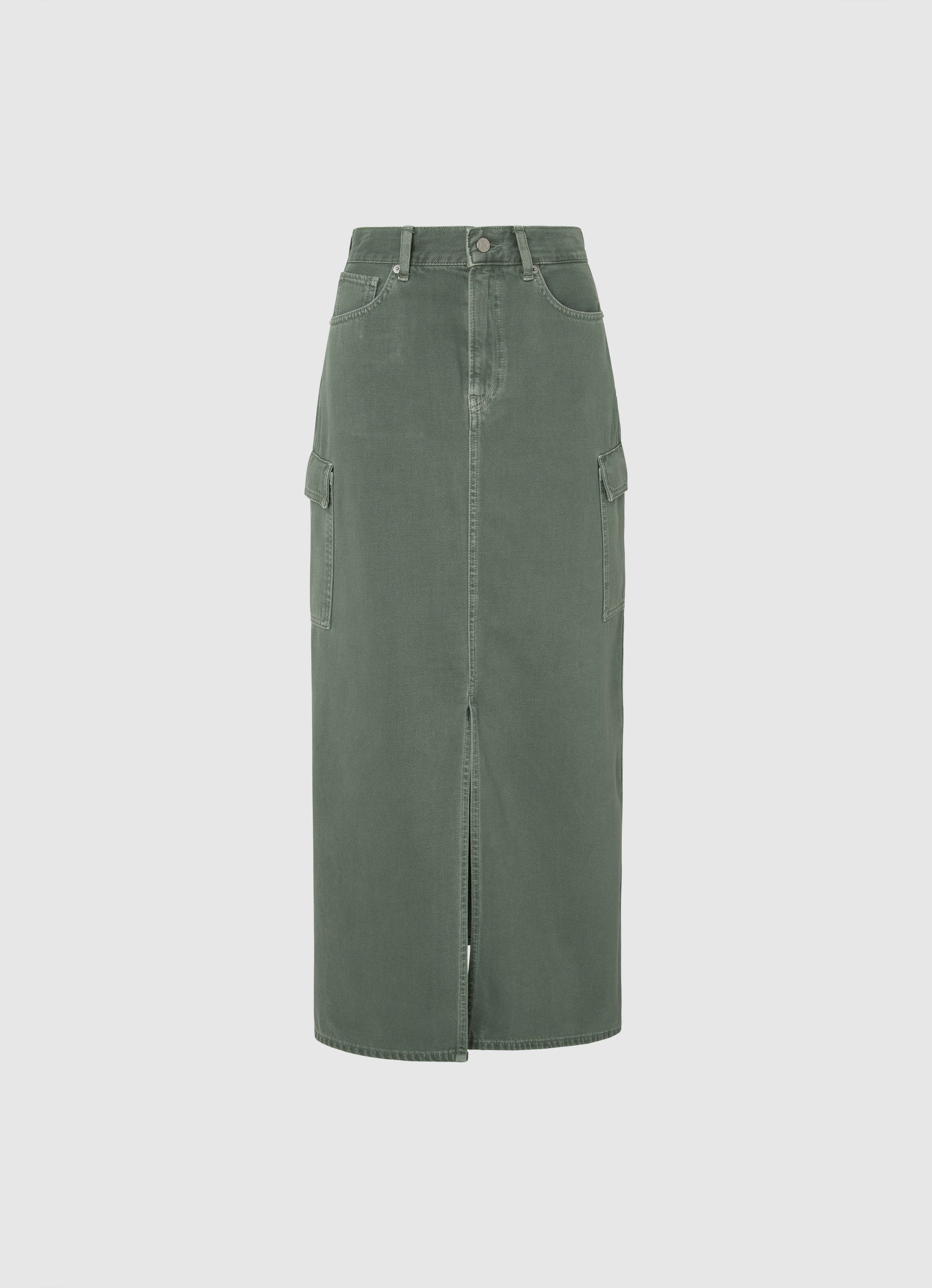 Pepe Jeans Jeansrock »MAXI SKIRT HW CLR«, in trendy Maxilänge