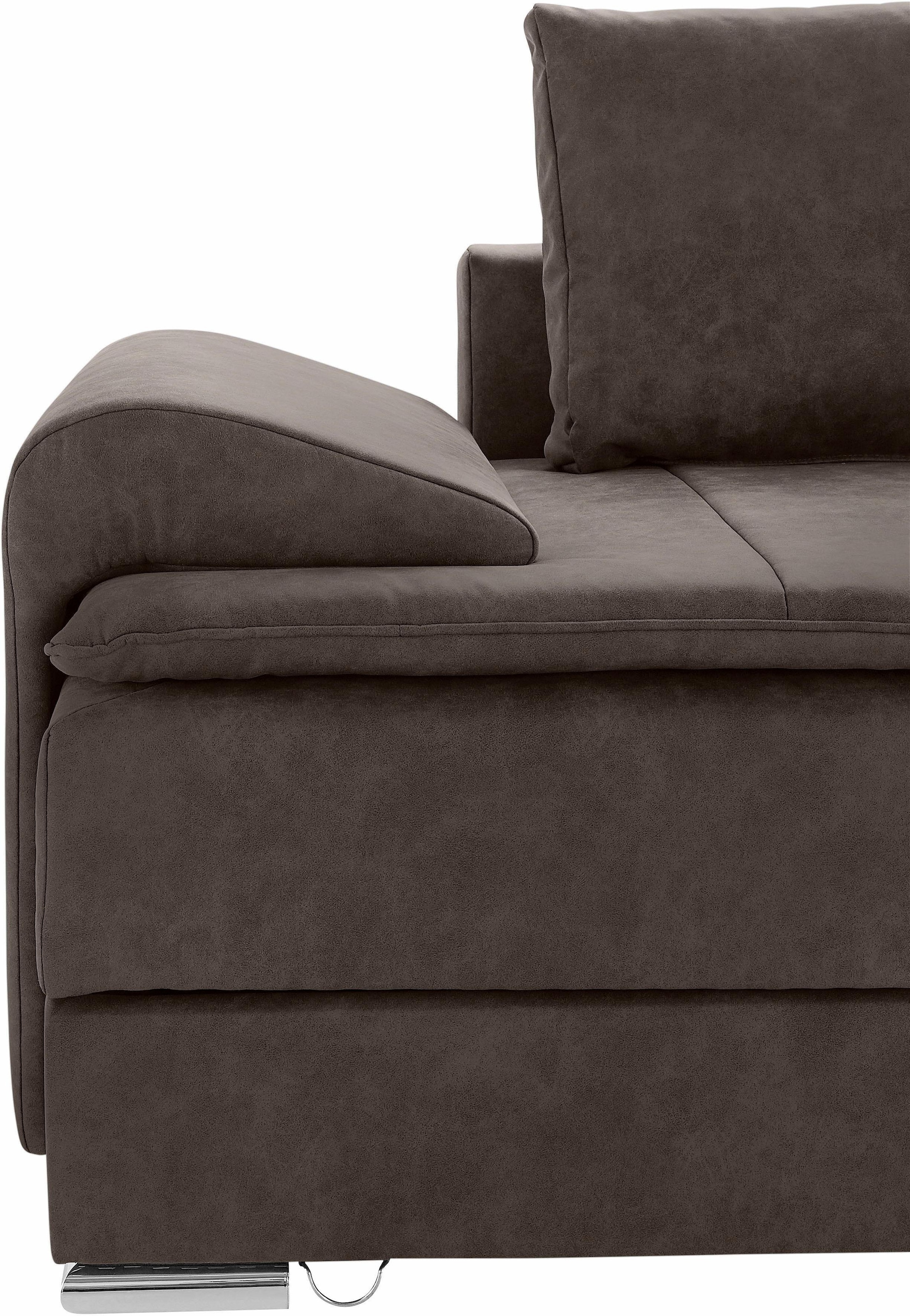 INOSIGN Ecksofa »Night & Day L-Form«, mit Bettfunktion 180 cm, Dauerschlaffunktion