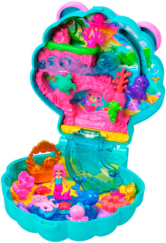Polly Pocket Spielwelt »Meer-Bär Schatulle«