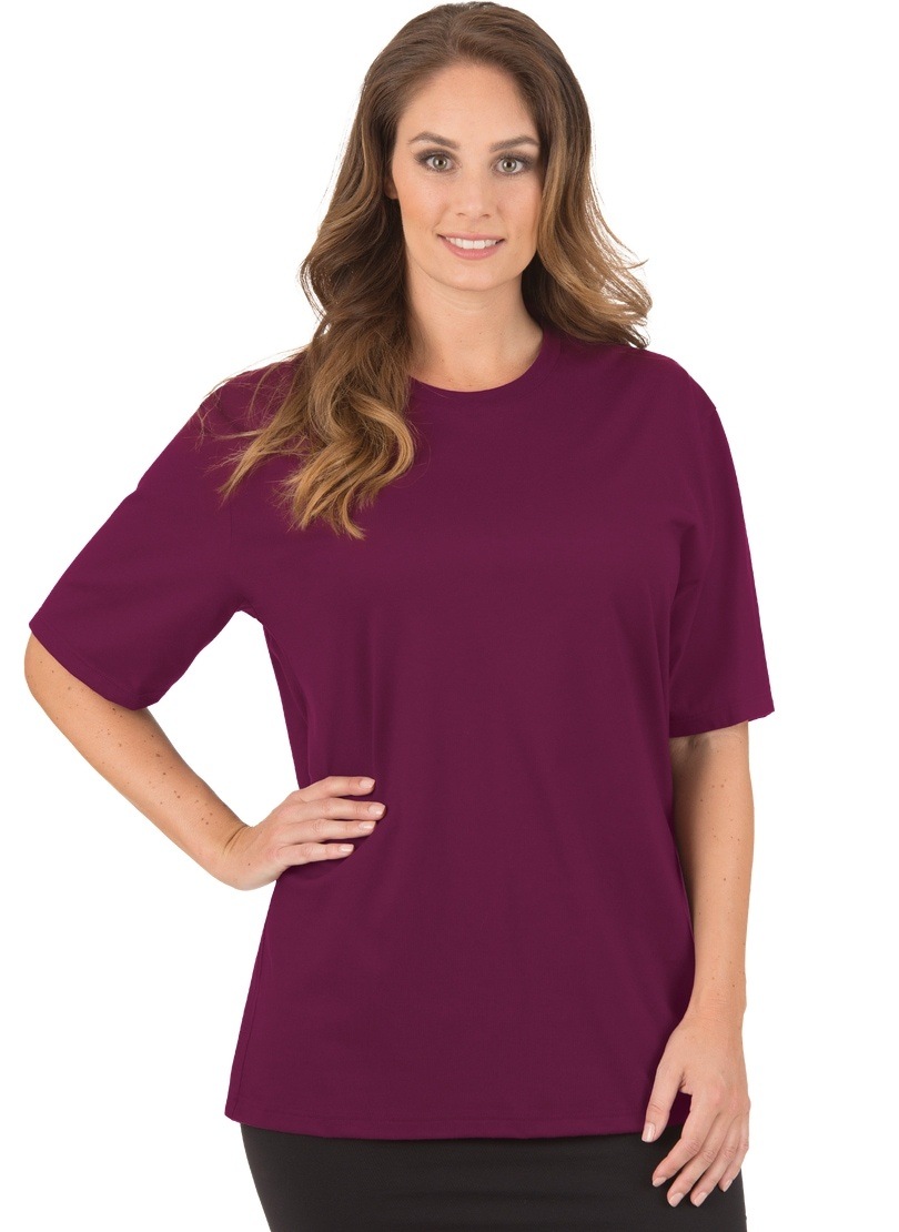 Trigema T-Shirt "TRIGEMA T-Shirt DELUXE Baumwolle", (1 tlg.) günstig online kaufen