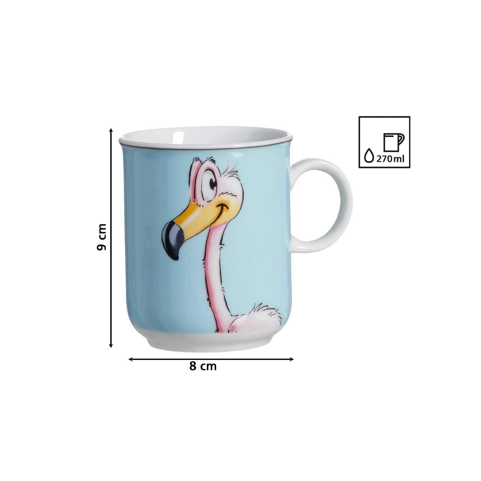 Ritzenhoff & Breker Kinderbecher »Kinderbecher Happy Zoo 270 ml«