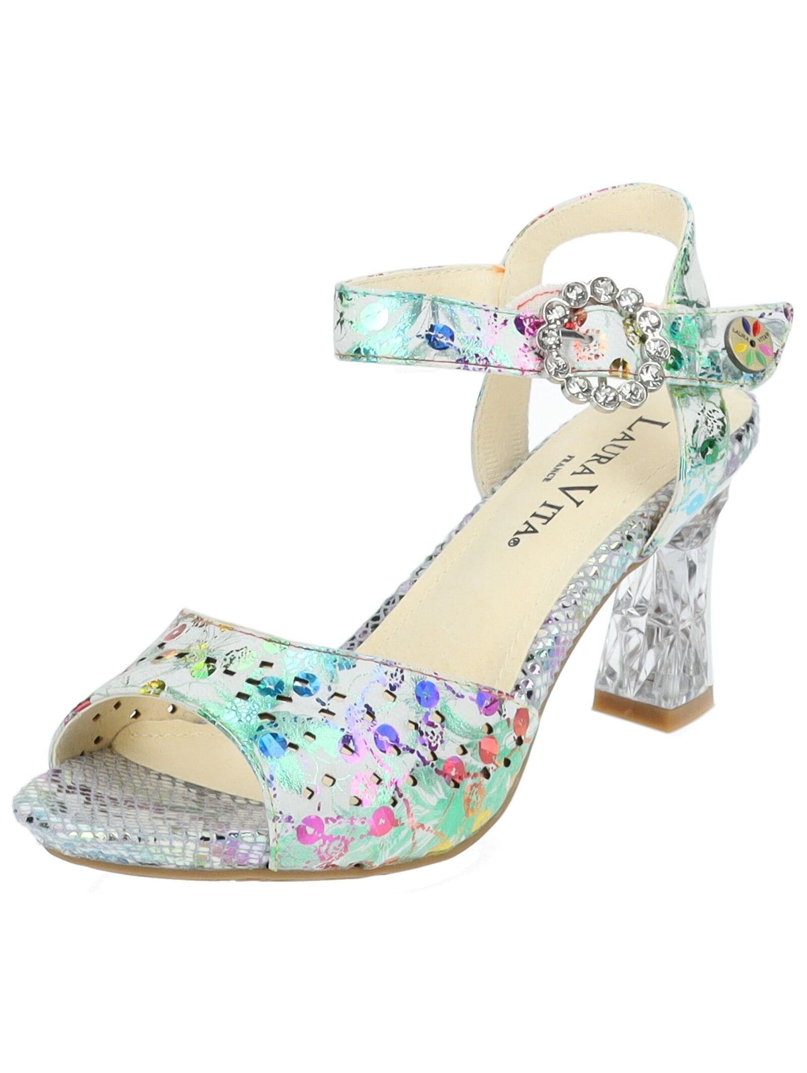 LAURA VITA High-Heel-Sandalette "LAURA VITA Sandalen Leder" günstig online kaufen