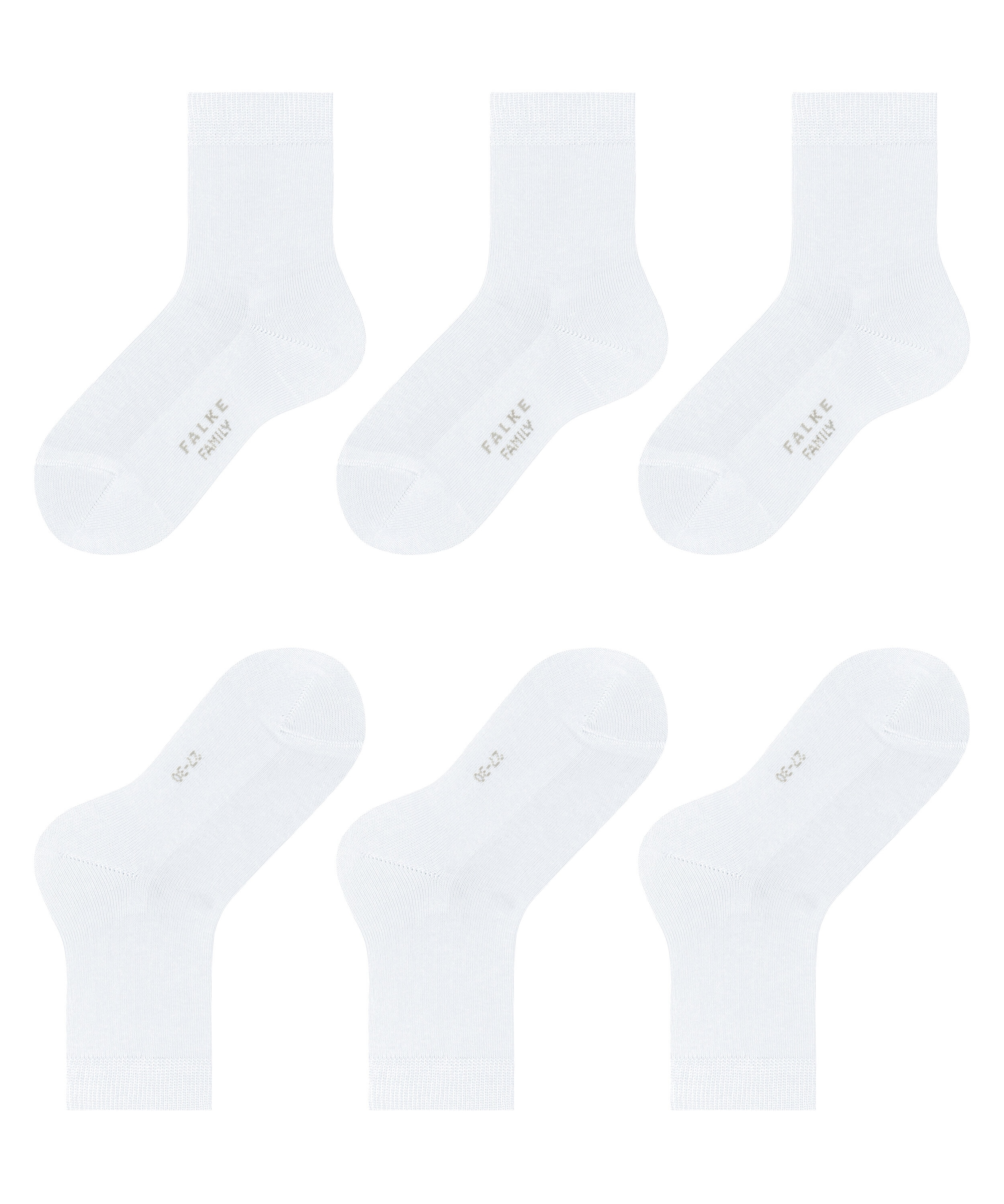 FALKE Socken »Family« 3 Paar tlg. mit  Baumwolle, atmungsaktiv