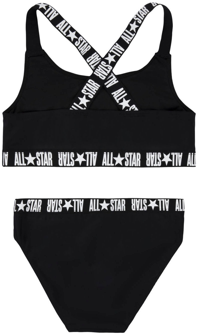 Converse Bustier-Bikini »2PC CORE LOGO SWIMSUIT für Mädchen«, (Set)