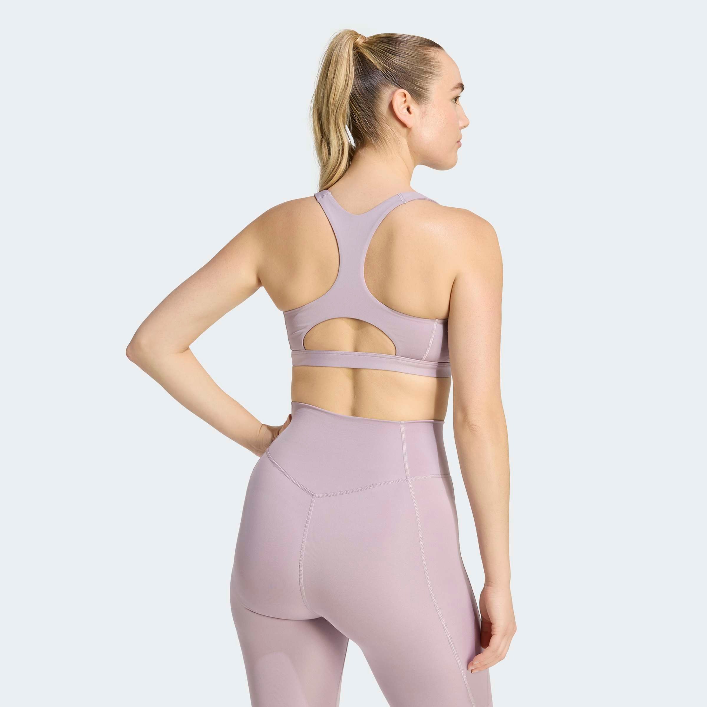 adidas Performance Sport-BH "OPTIME ESSENTIALS WORKOUT ZIP-FRONT MEDIUM SUP günstig online kaufen