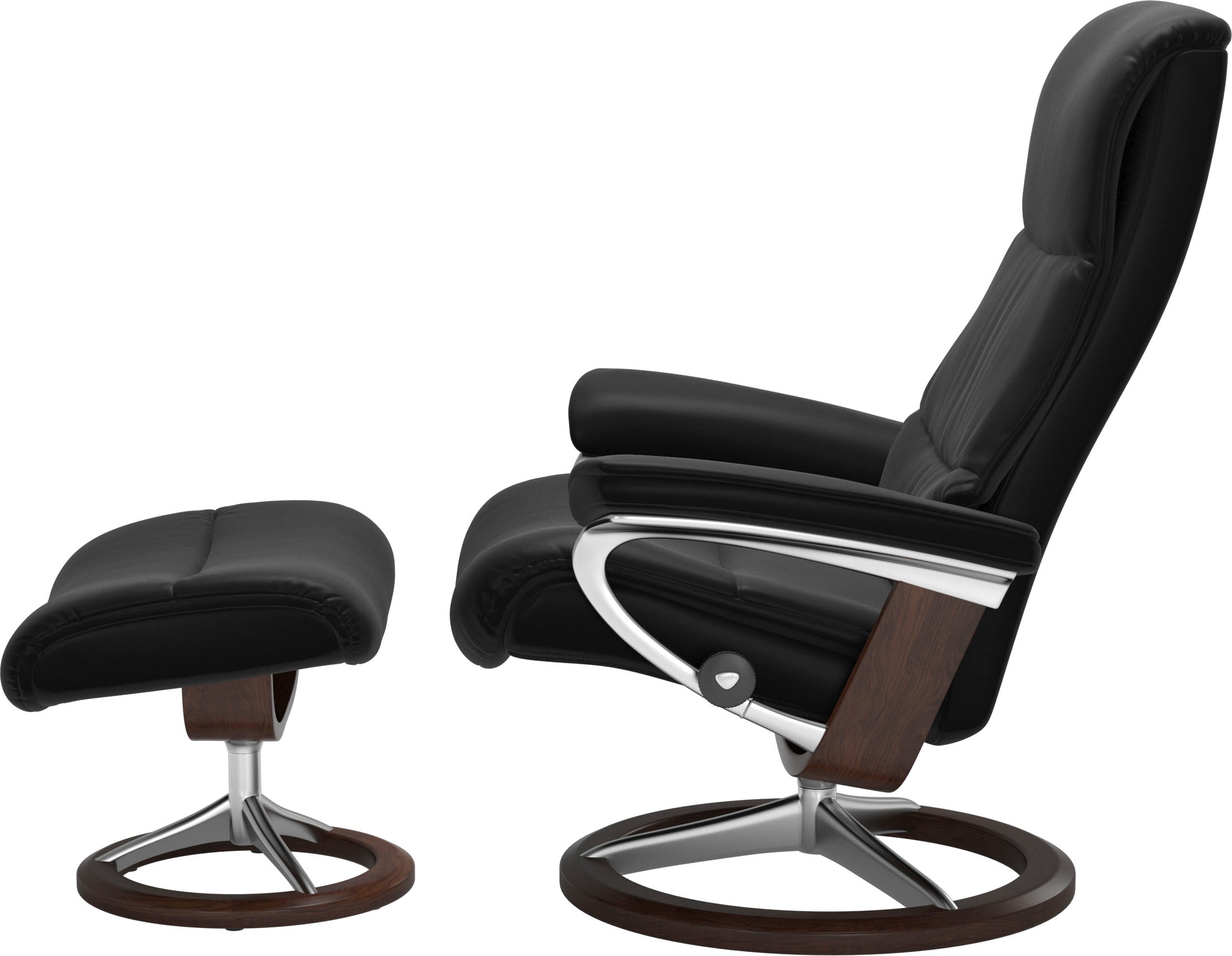 Stressless® Fußhocker »View«, mit Signature Base,Gestell Braun