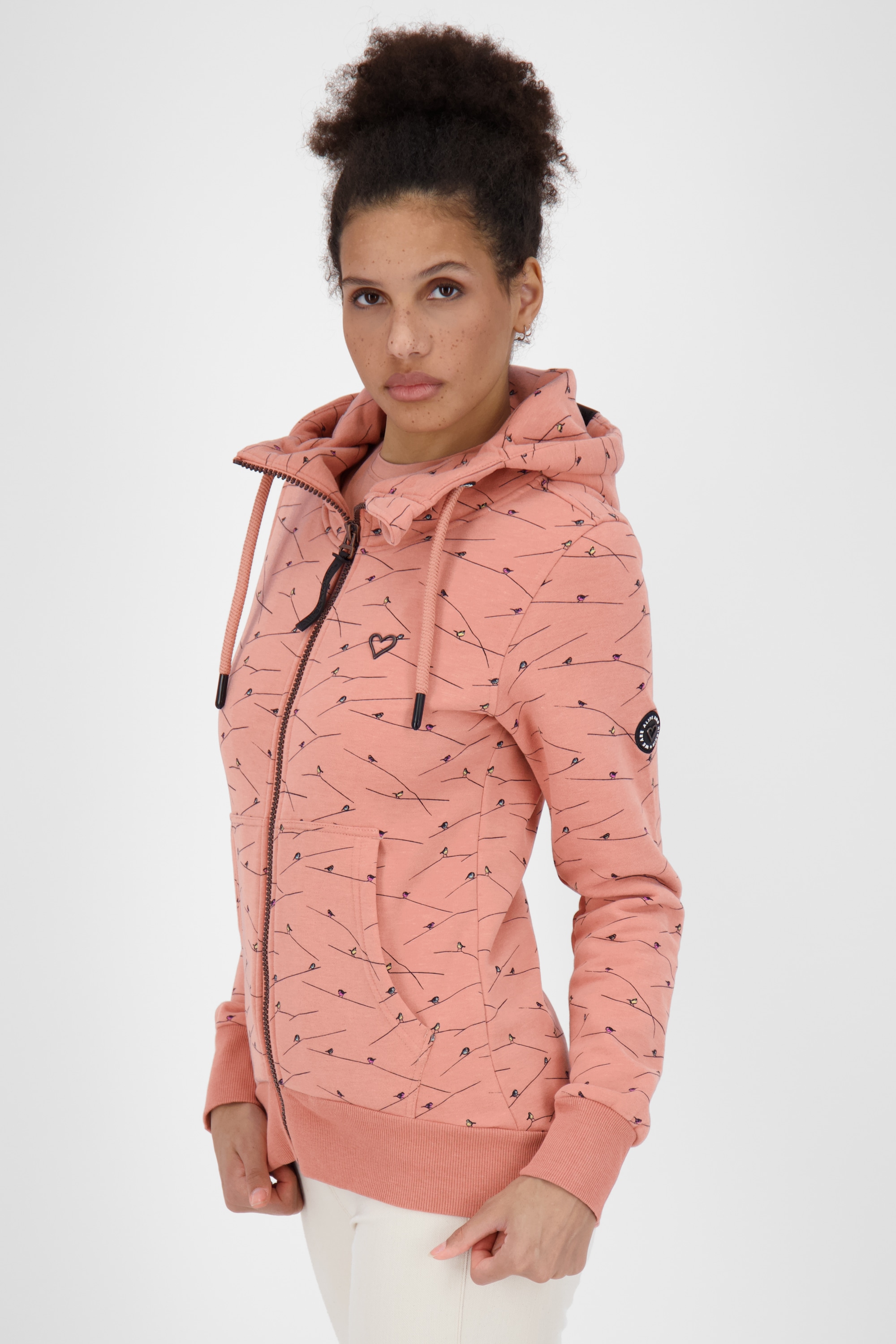 Alife & Kickin Kapuzensweatjacke »Damen YasminAK B«