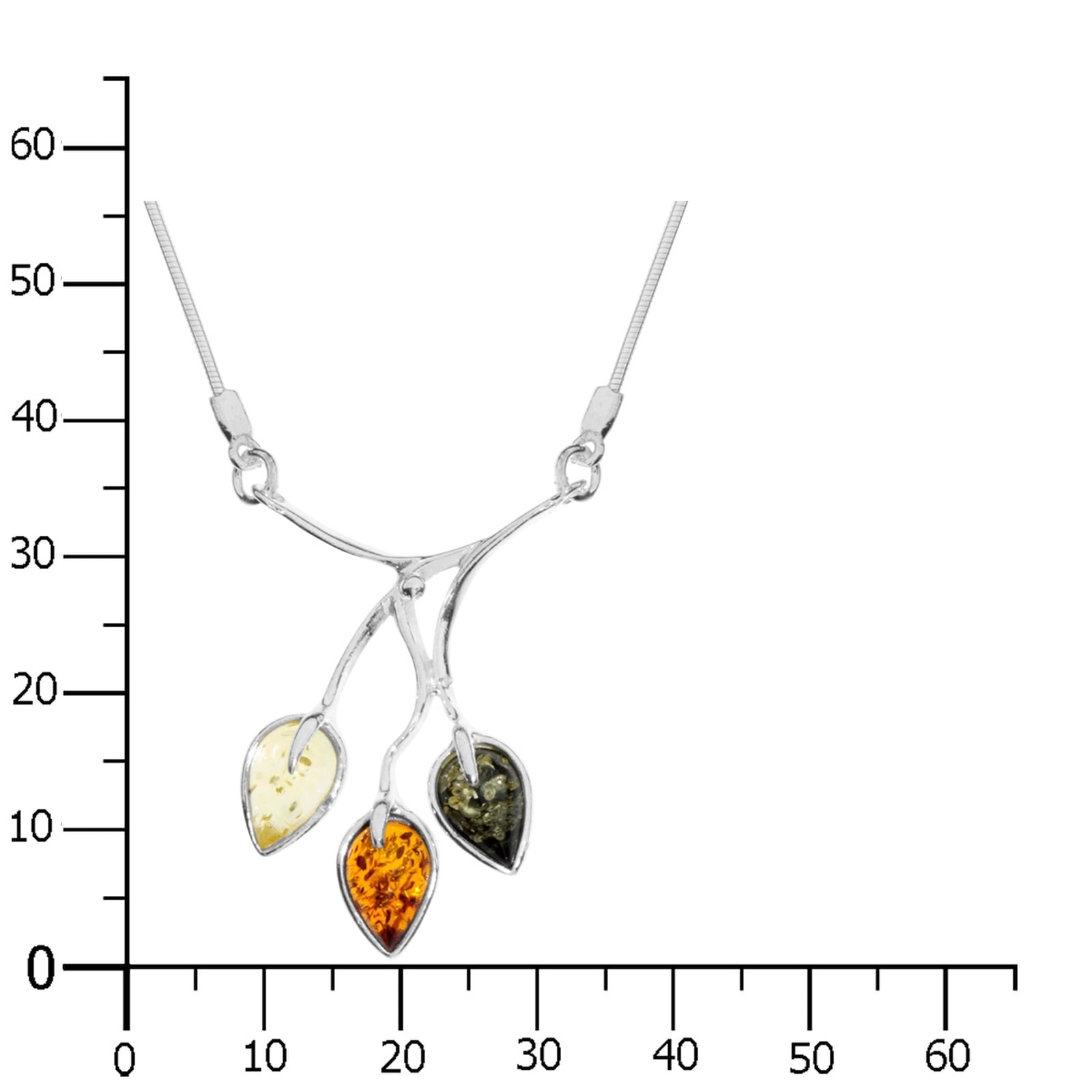 OSTSEE-SCHMUCK Collier »Ostsee-Schmuck Collier Silia Collier Silia«, (1 tlg.)