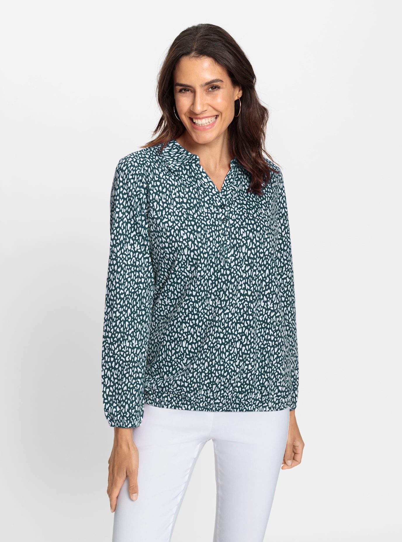 Inspirationen Poloshirt "Langarm-Shirt", 1 Stk. günstig online kaufen