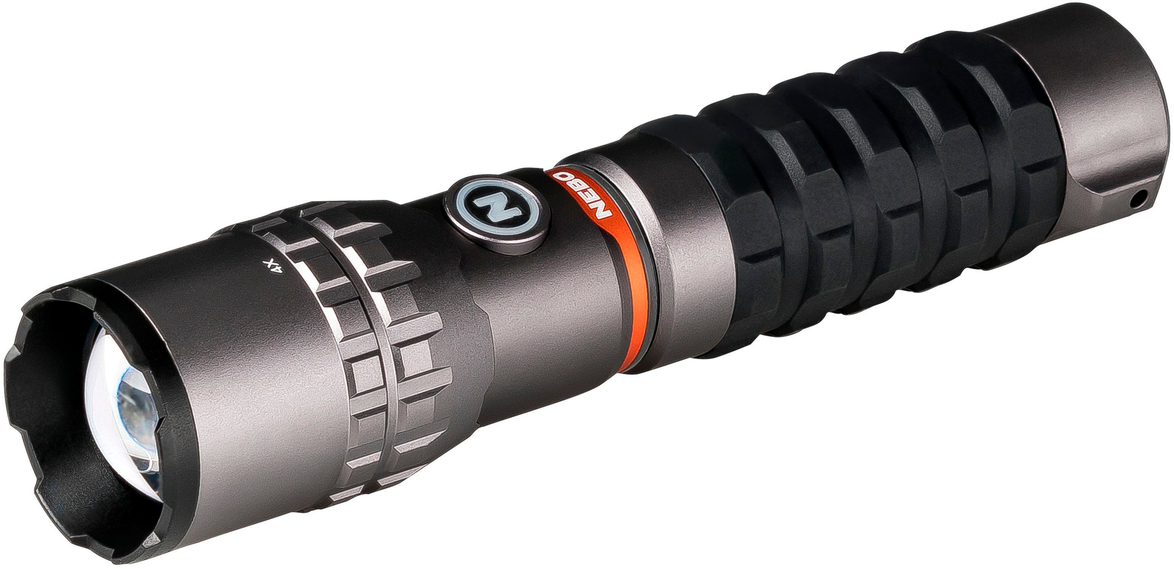 NEBO LED Taschenlampe "Nebo SLYDE KING 2K" Taschenlampe inkl. Ladekabel, 2.000-Lumen-Lampe-4-fach-Zoom sowie 500-Lumen-C•O•B-Arbeitsleuchte