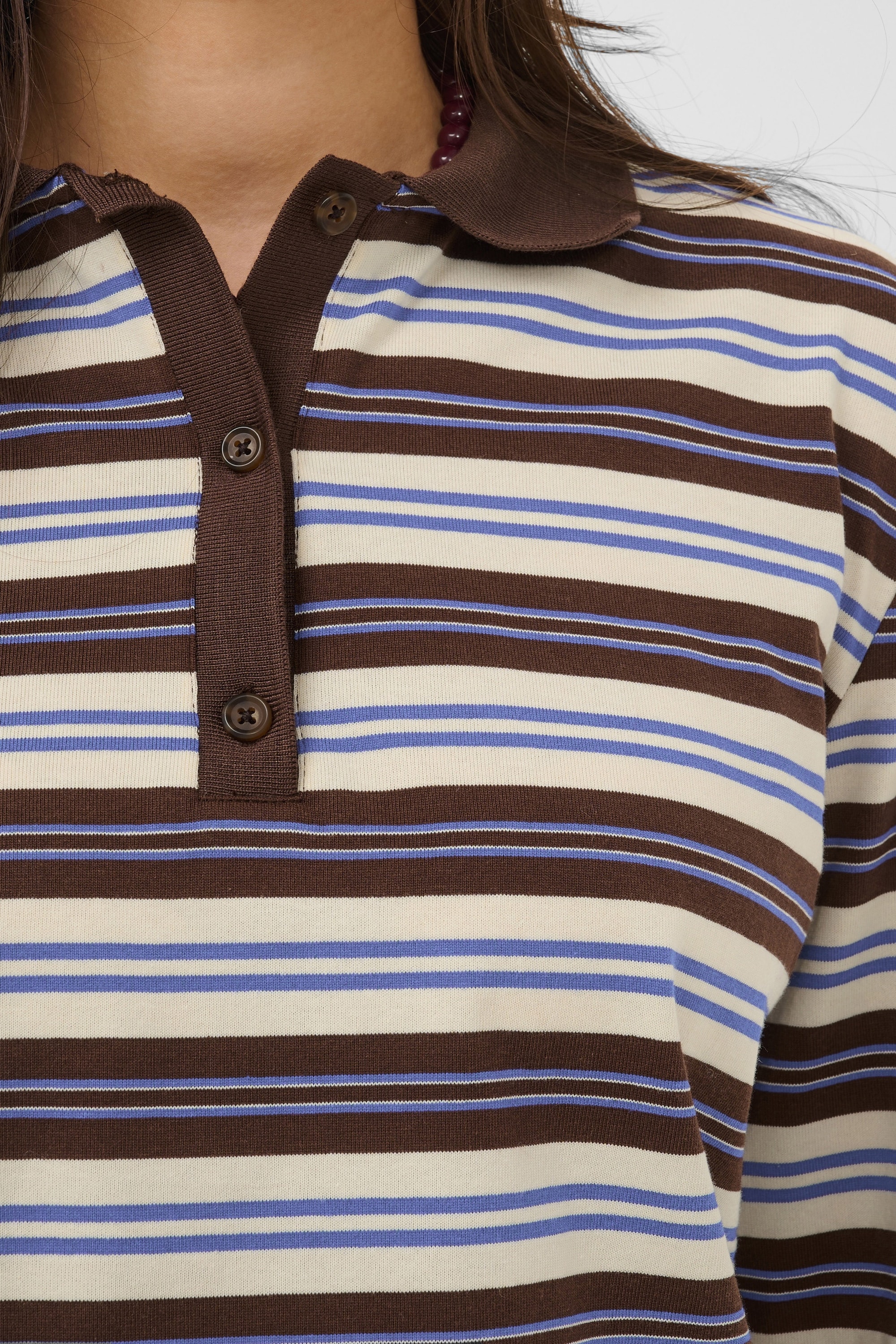 Saint Tropez Blusentop »Damen Poloshirt TatySZ«