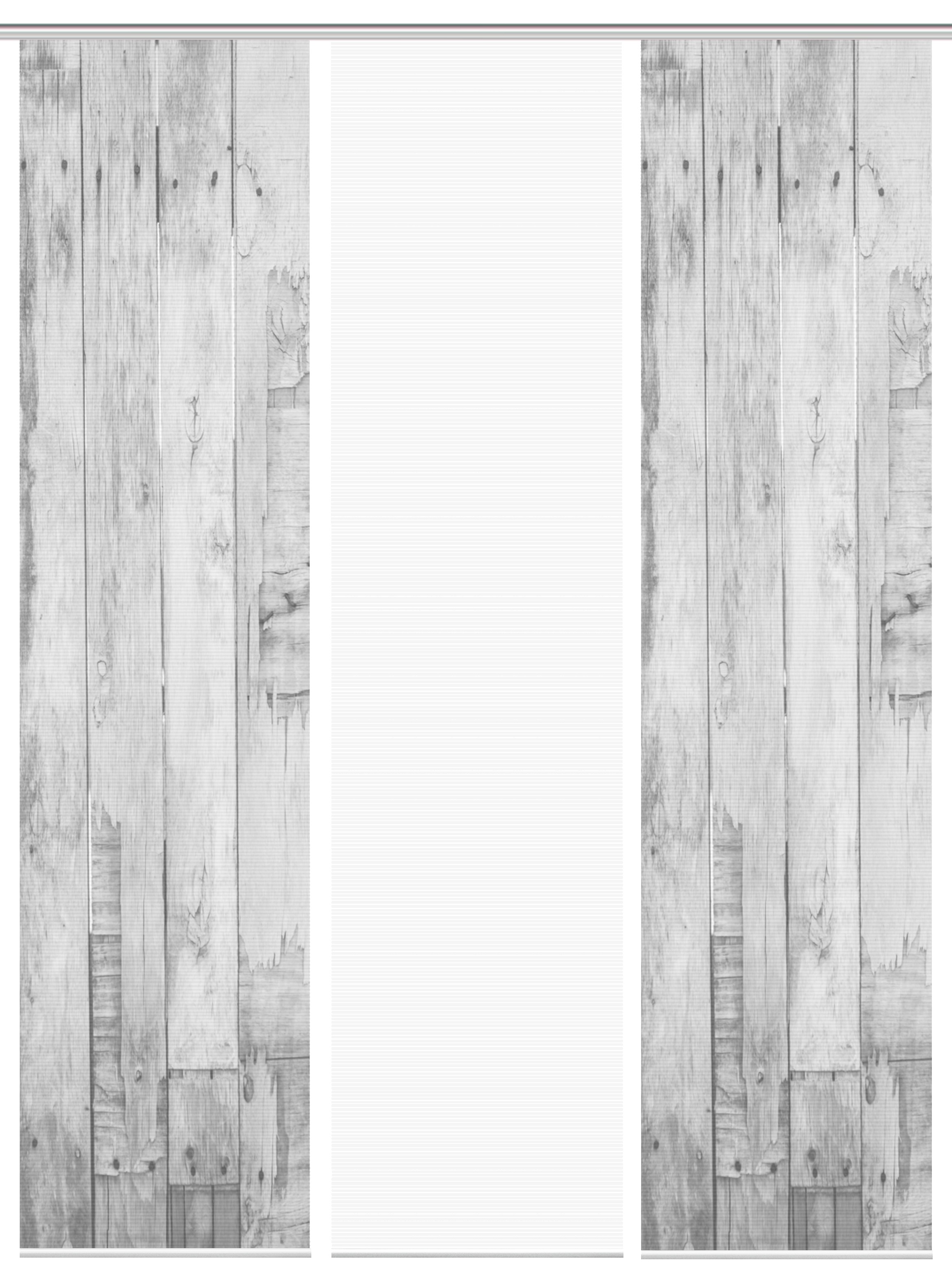 Thumbnail - Vision Schiebegardine "LIZZA" Paneelwagen 3 Stk. tlg. SET,SCHIEBEVORHANG,BAMBUS,DIGITALDRUCK