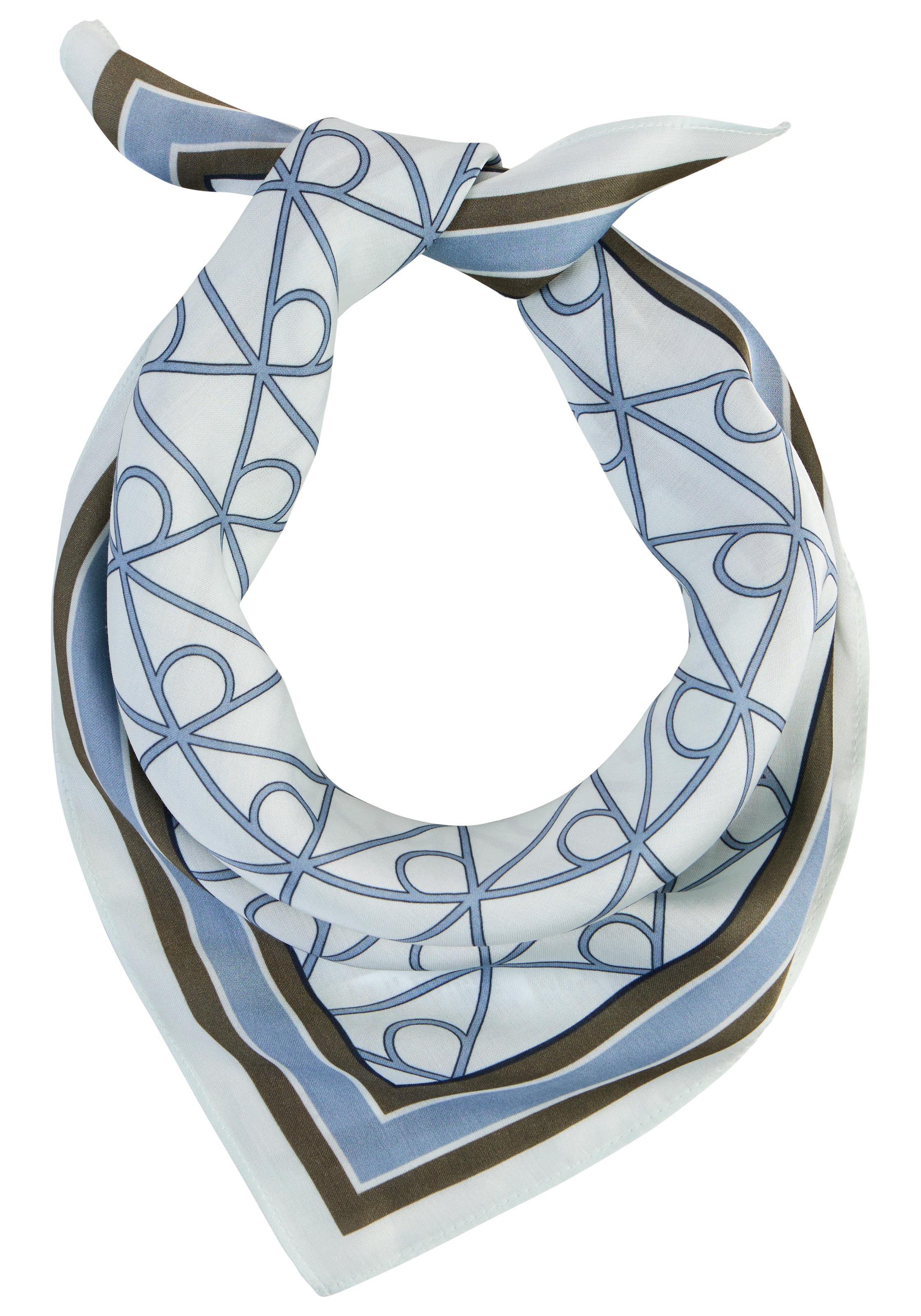 Calvin Klein Modetuch »EMBLEM AOP PRINTED  BANDANA« Regular fit mit Muster