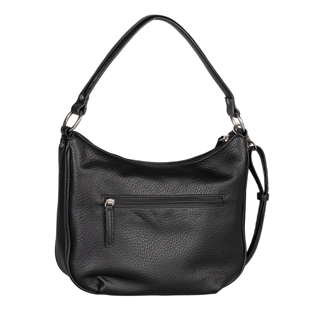 Gabor Schultertasche »Rosina« lässiger Look mit softem Material und markantem Metalldetail am Zipper
