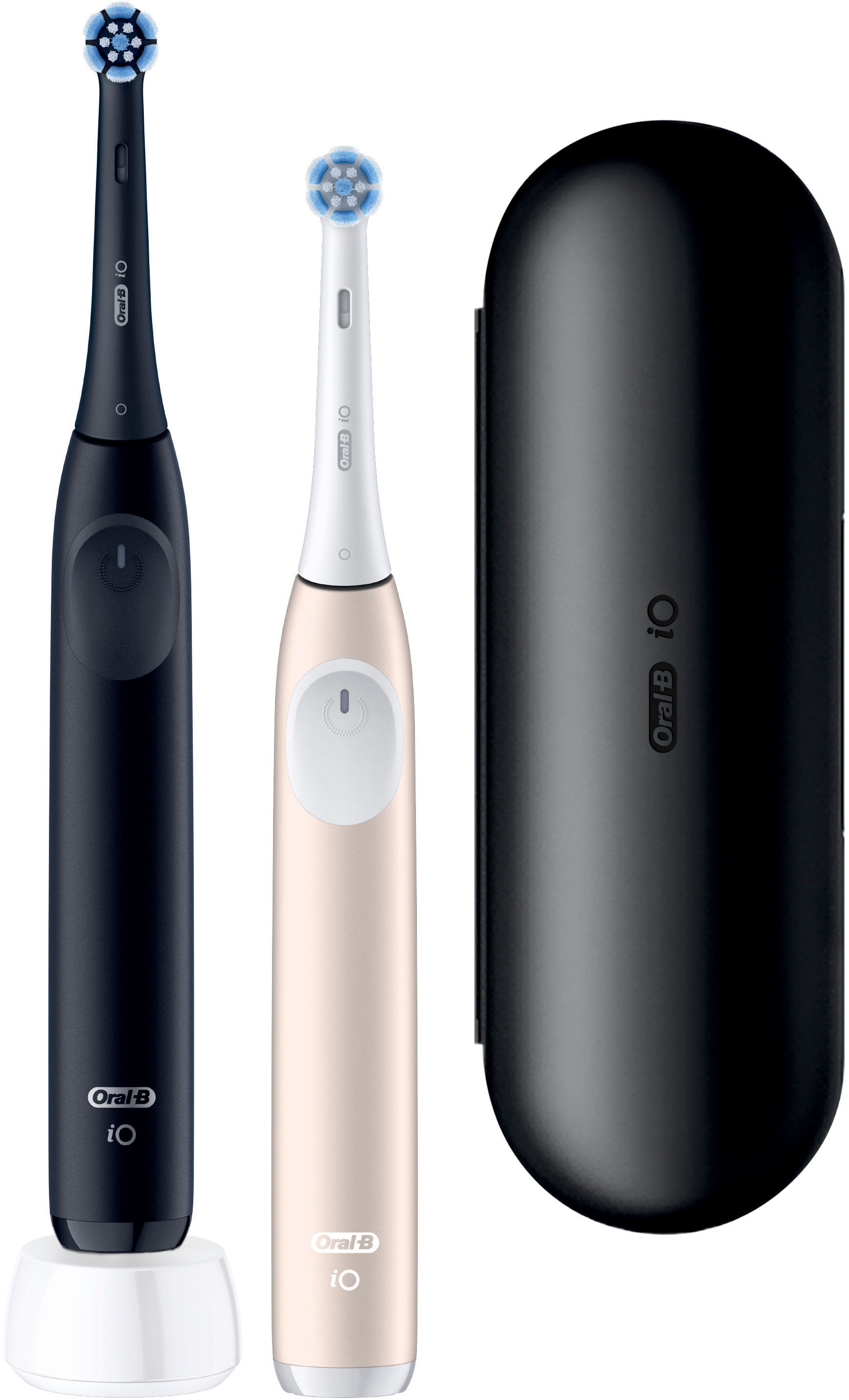 Oral-B Elektrische Zahnbürste »iO Series 2« 2 Stk. Aufsteckbürsten für die sanfte Reinigung, mit 2. Handstück