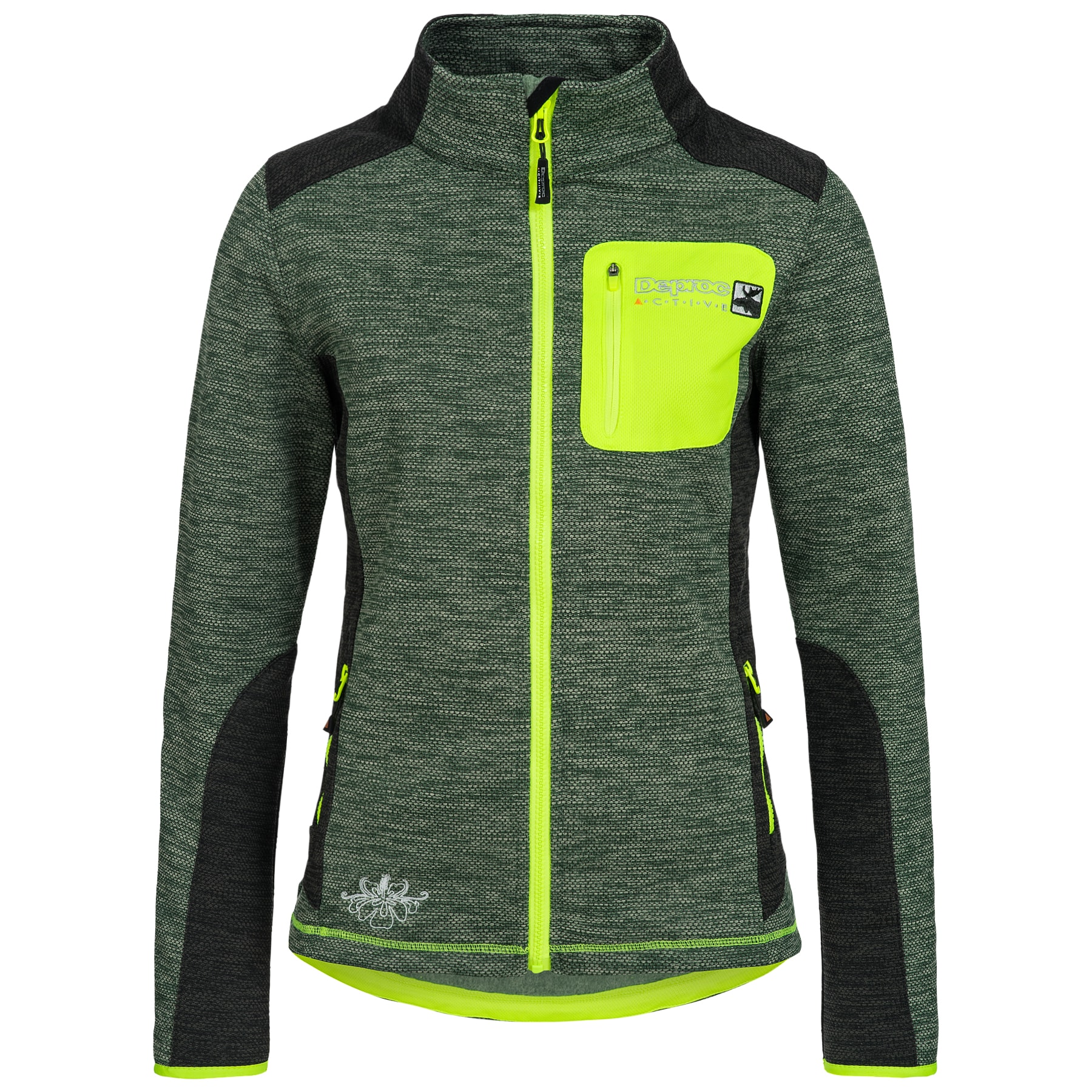 DEPROC Active Strickfleecejacke "WHITECOURT Waffelfleece WOMEN", auch in Gr günstig online kaufen
