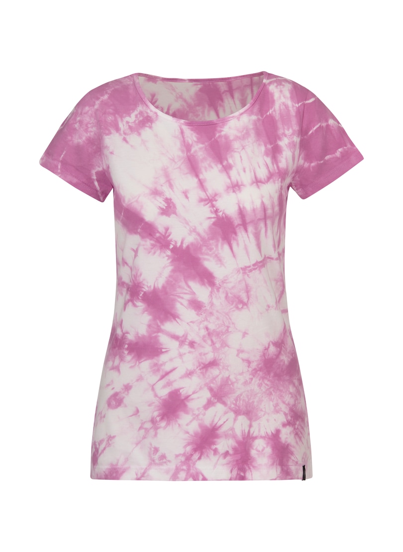 T-Shirt, kaufen BAUR Batik-Druck Trigema online mit modischem |