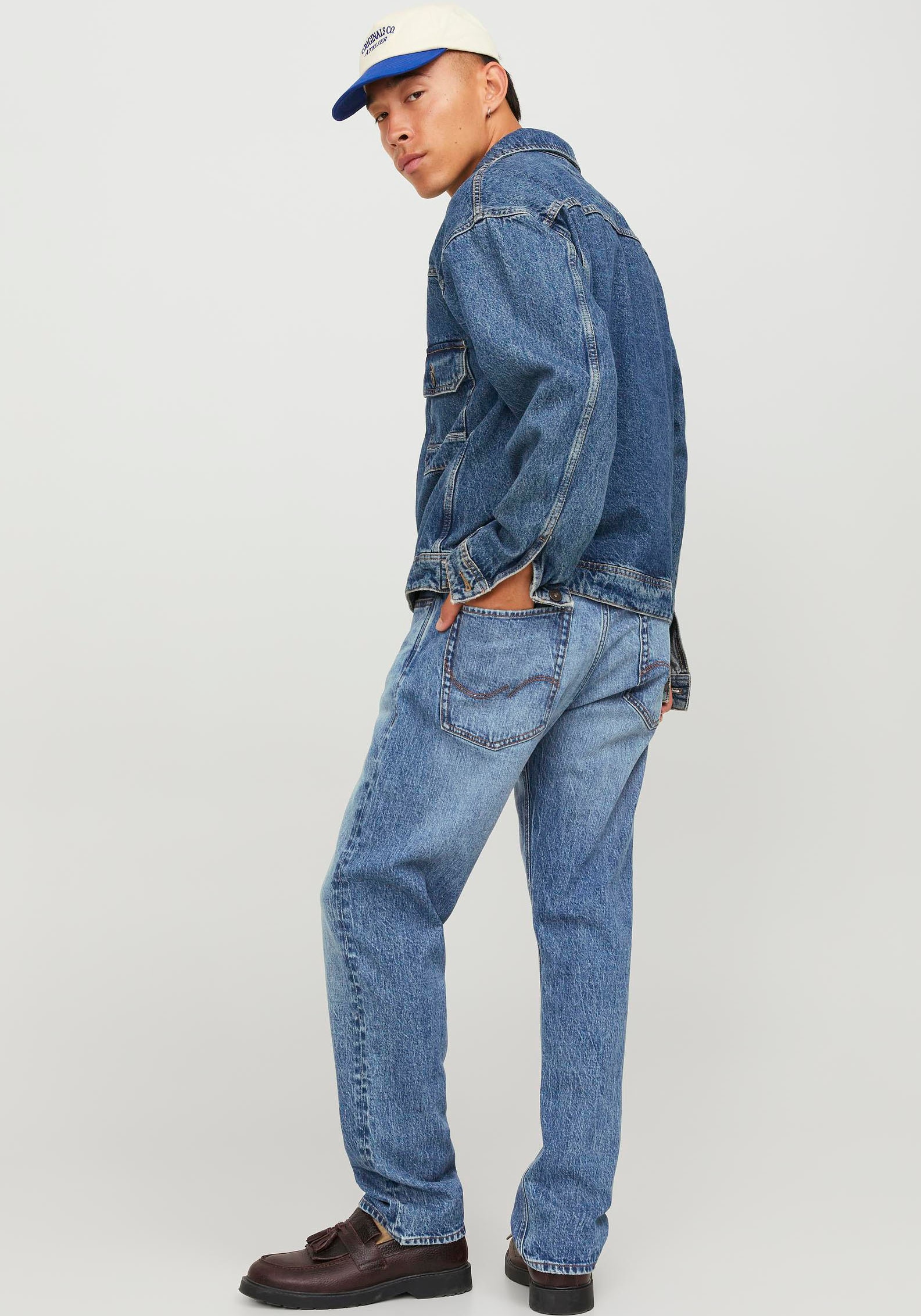 Jack & Jones Tapered-fit-Jeans »JJIMIKE JJORIGINAL SBD 230 BF«
