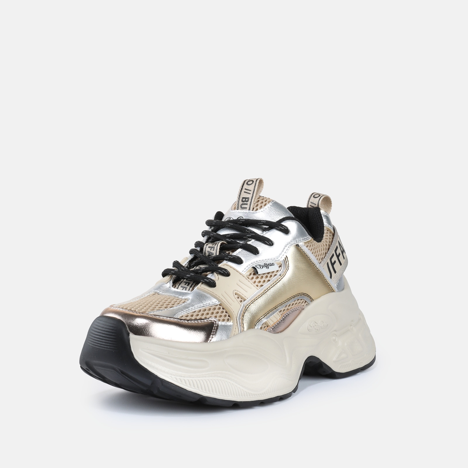 Buffalo Plateausneaker "YUNO" Chunky-Sneaker, Schnürschuh, Leichtgewicht mit Memory Foam-Innensohle