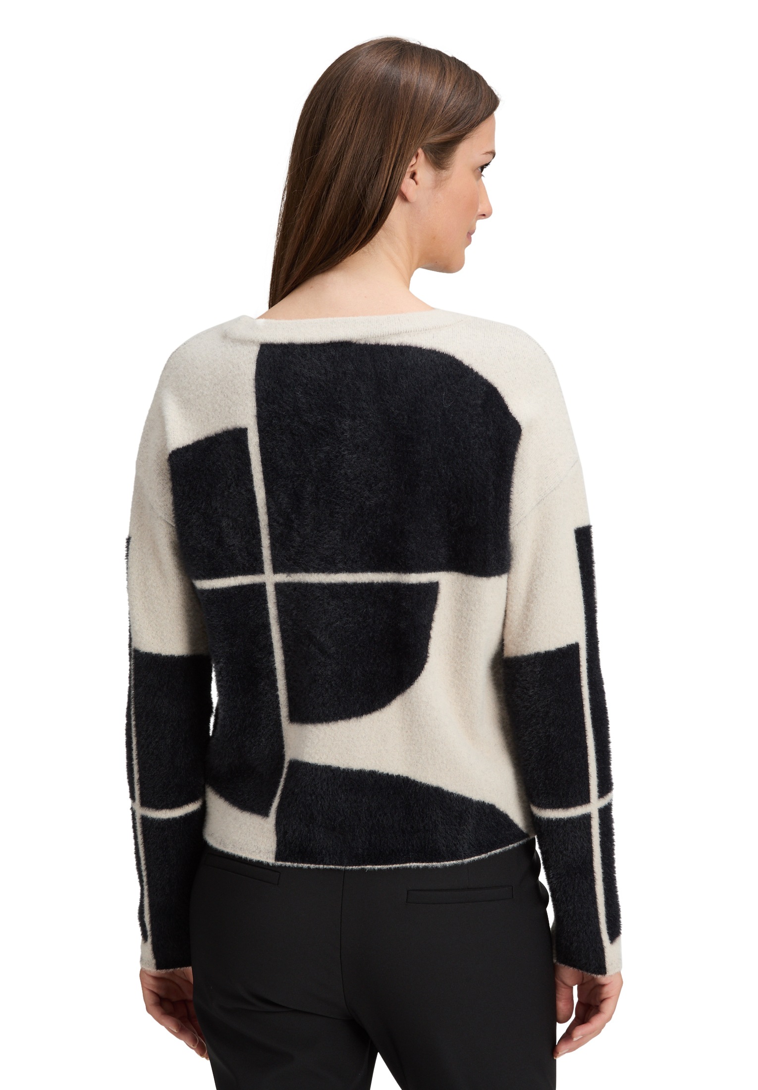 Betty&Co Strickpullover »Damen mit Jacquard« 1 Stk.