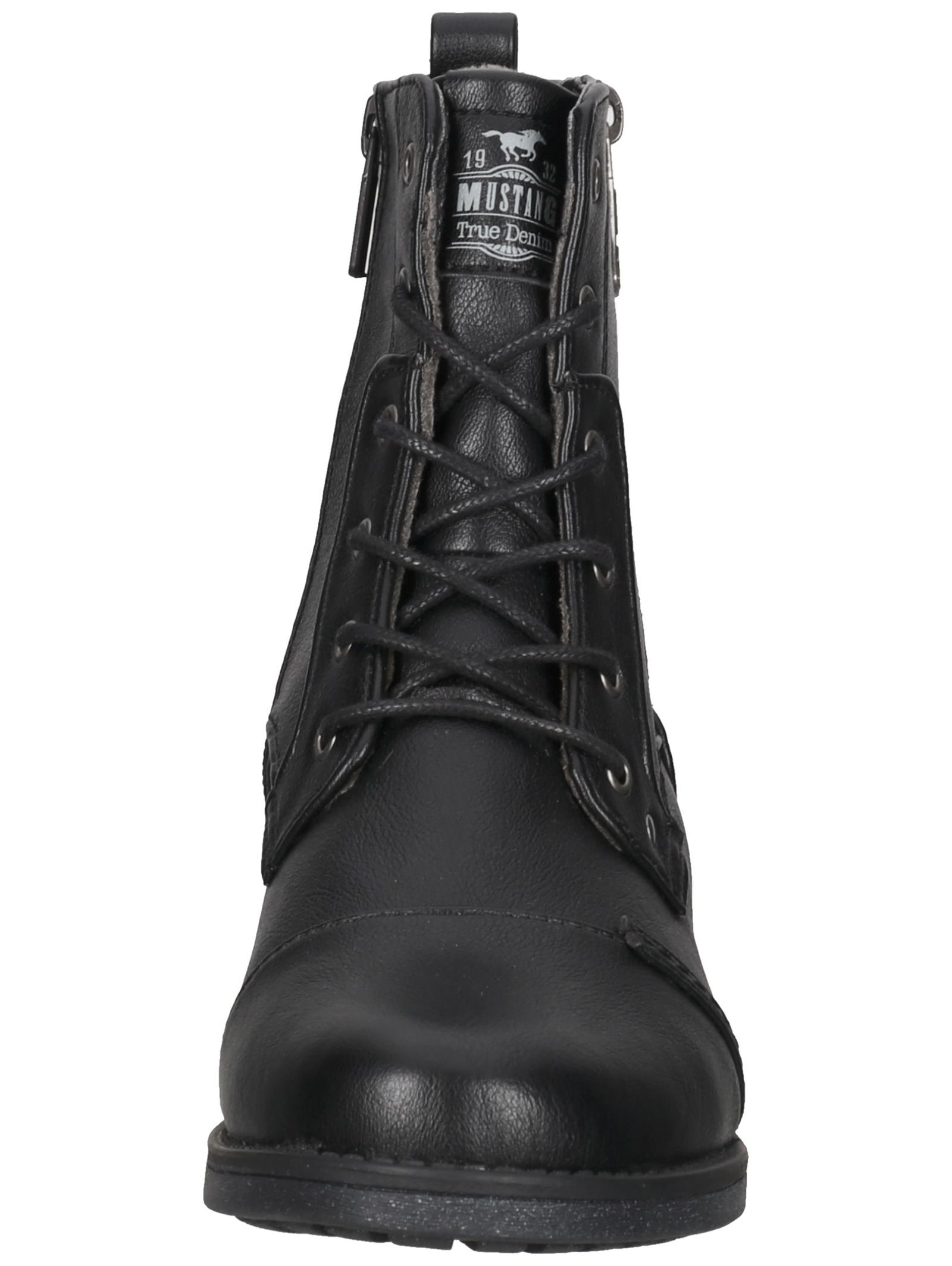 Mustang Shoes Schnürstiefelette »Mustang Shoes Stiefelette Lederimitat«