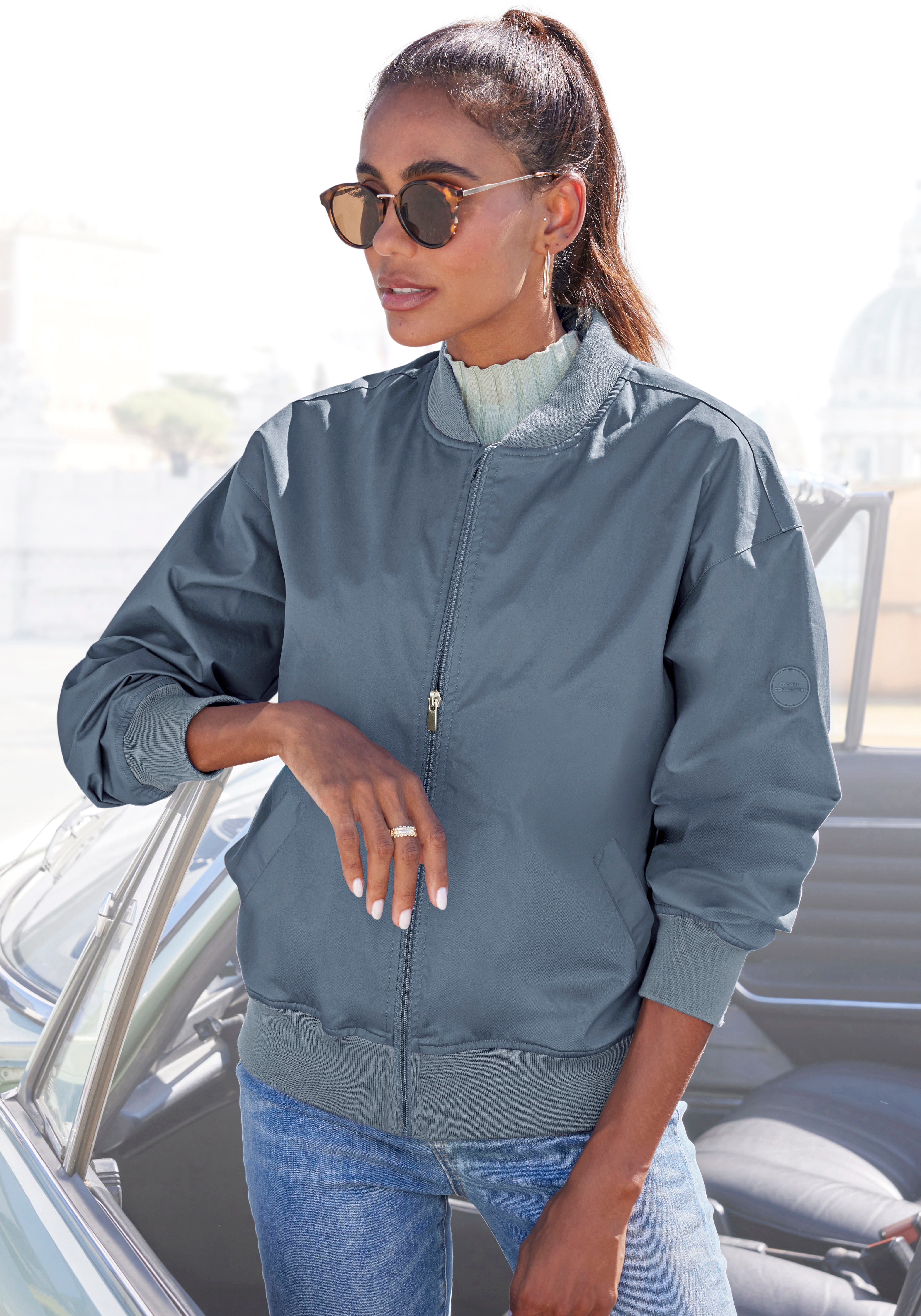 French Connection Blouson ohne Kapuze mit College-Kragen