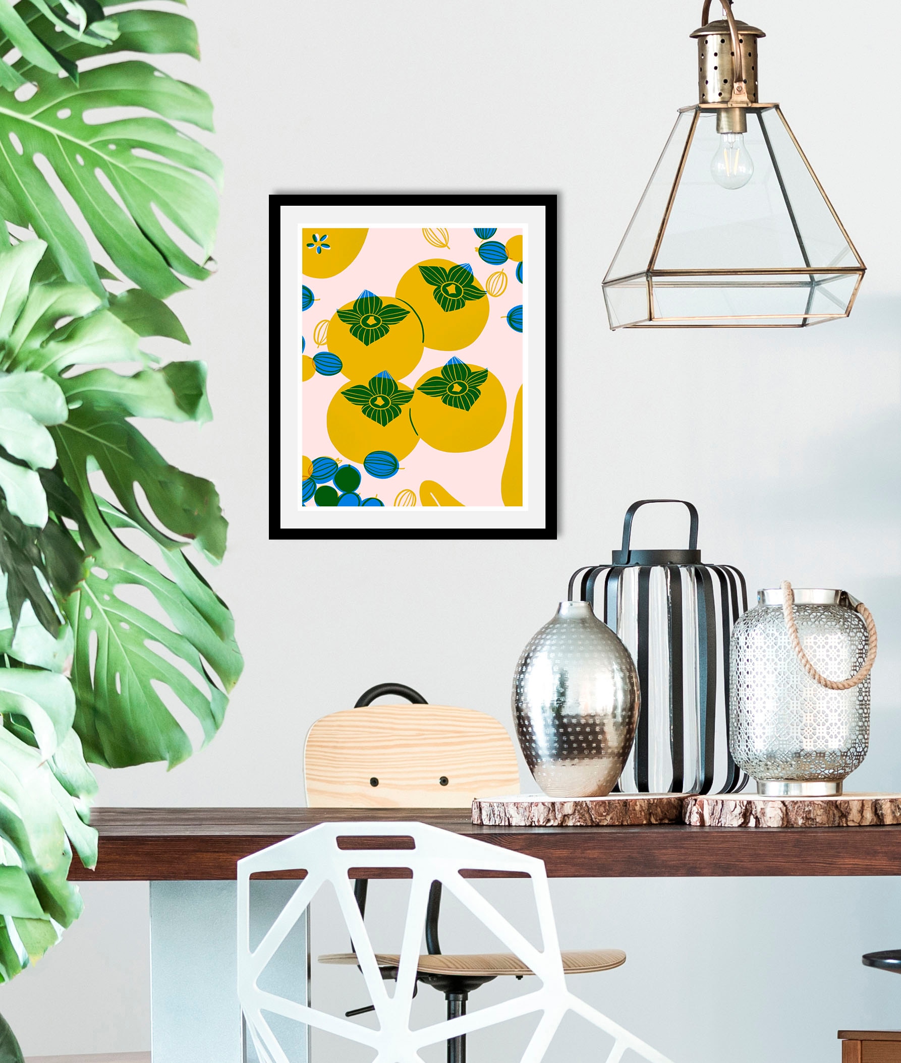 queence Bild "Elmer", Obst-Obst Bilder-Essen-Lebensmittel-Kunst, (1 St.), g günstig online kaufen