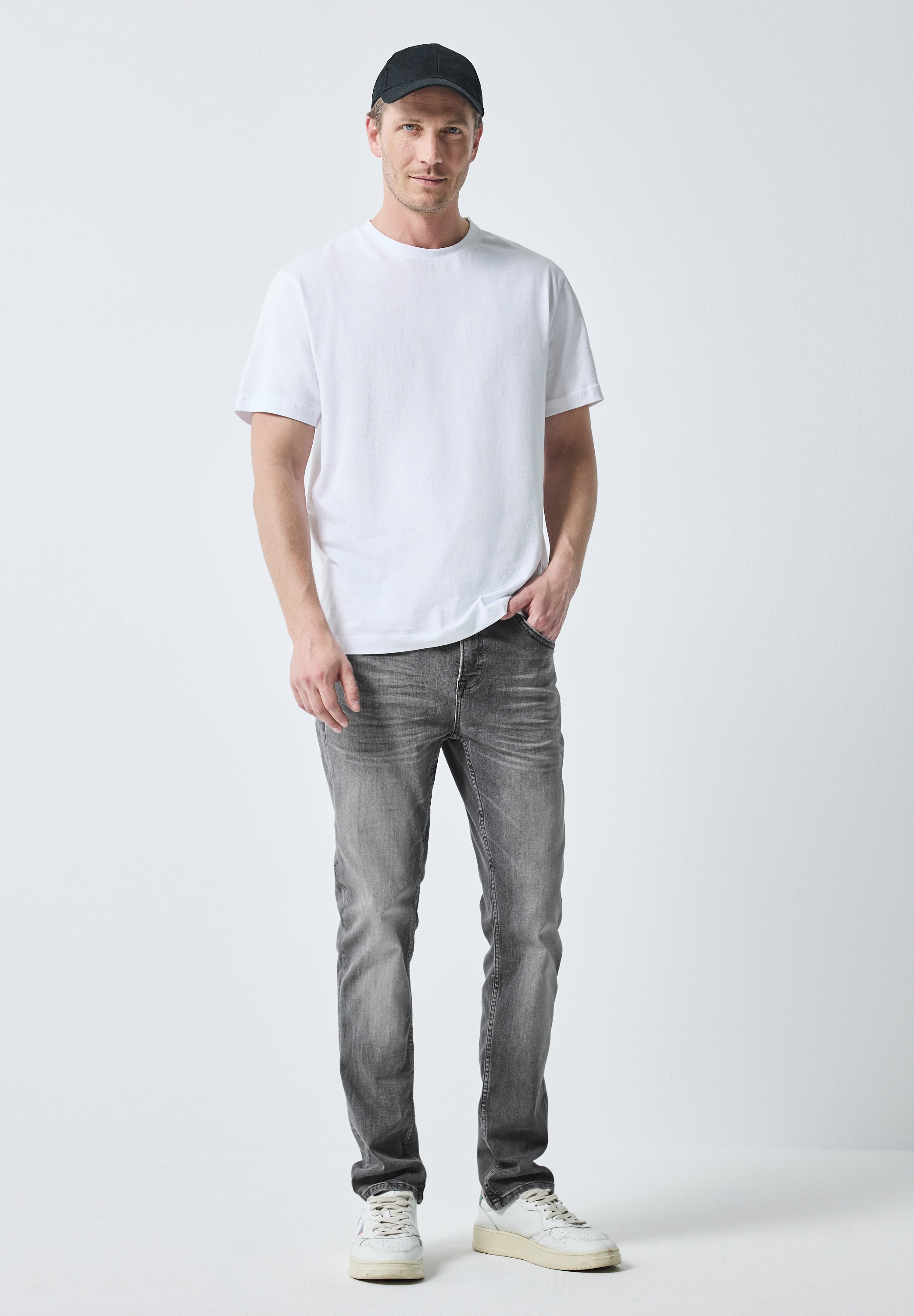 STREET ONE MEN Gerade Jeans, 5-Pocket-Style